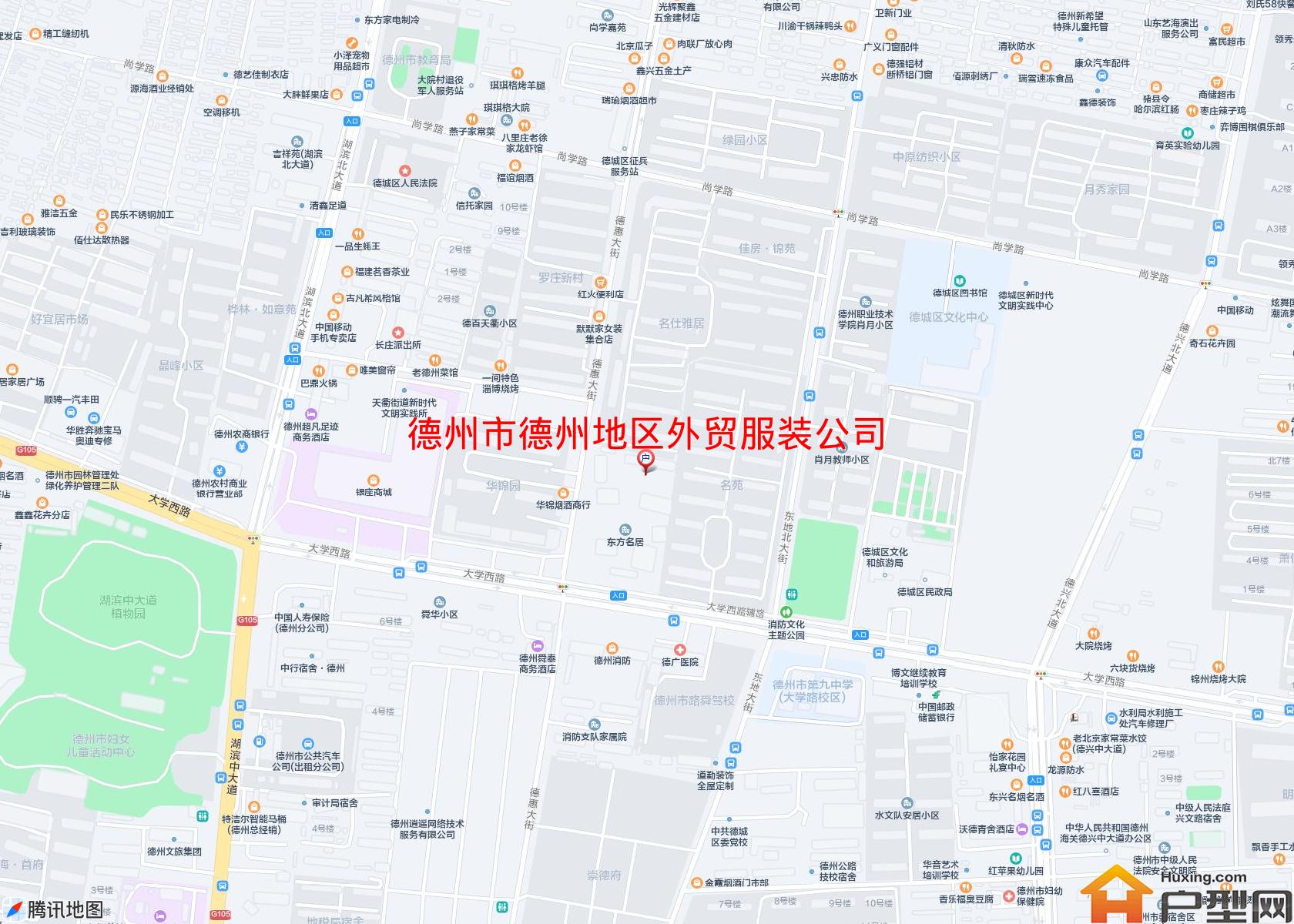 德州地区外贸服装公司宿舍楼小区 - 户型网