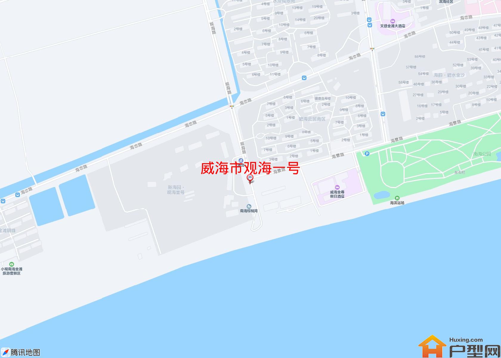 观海一号小区 - 户型网