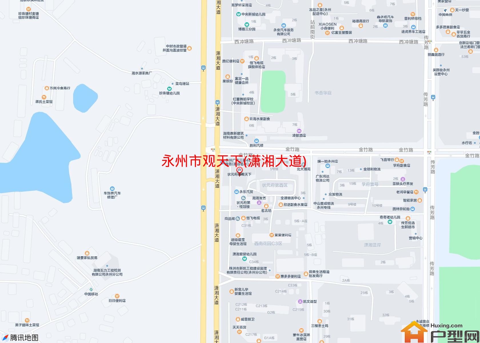 观天下(潇湘大道)小区 - 户型网