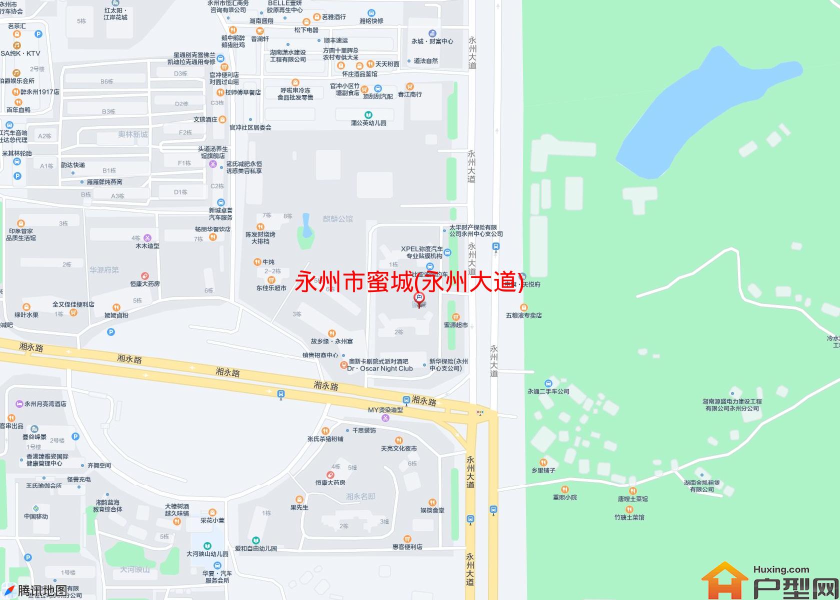 蜜城(永州大道)小区 - 户型网