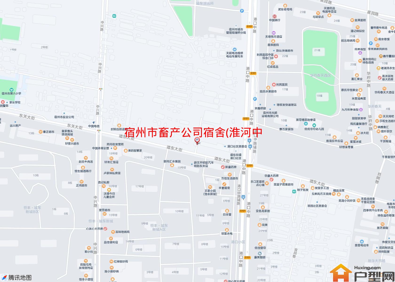 畜产公司宿舍(淮河中路)小区 - 户型网