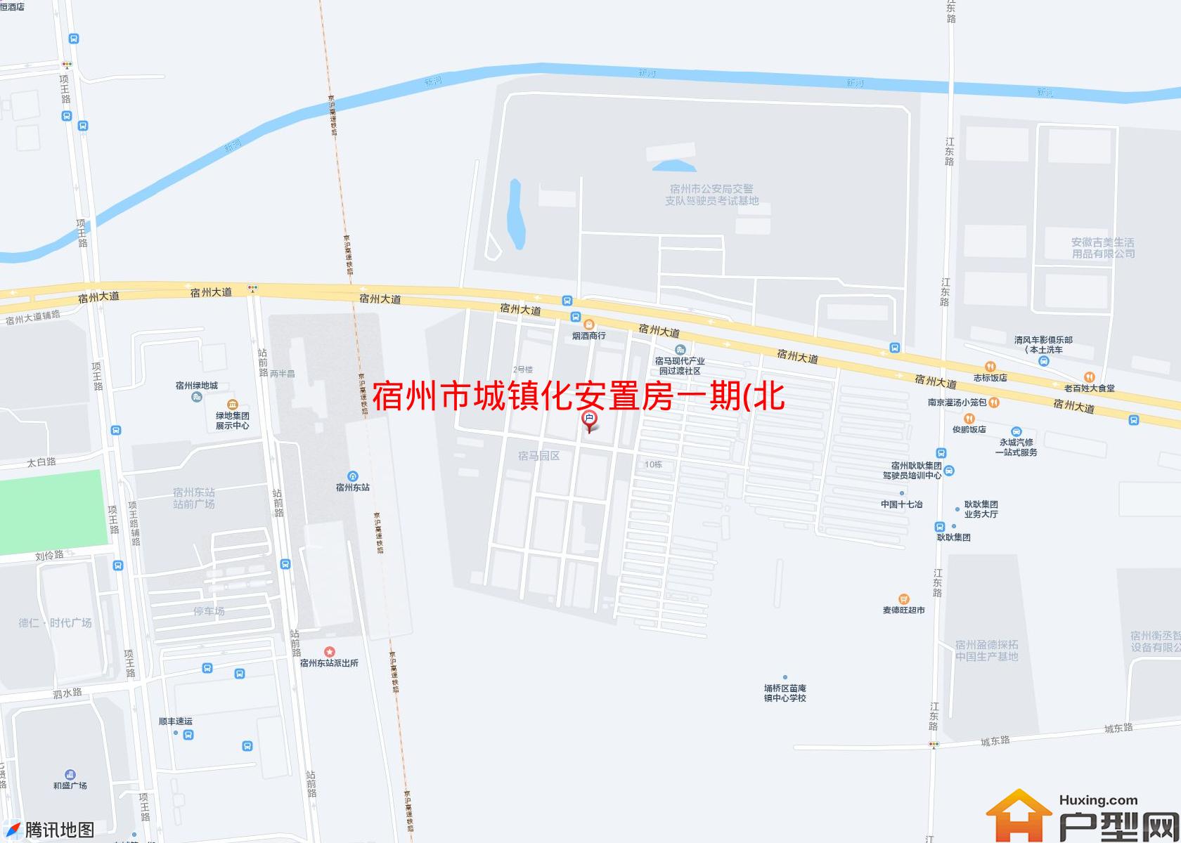 城镇化安置房一期(北外环路)小区 - 户型网