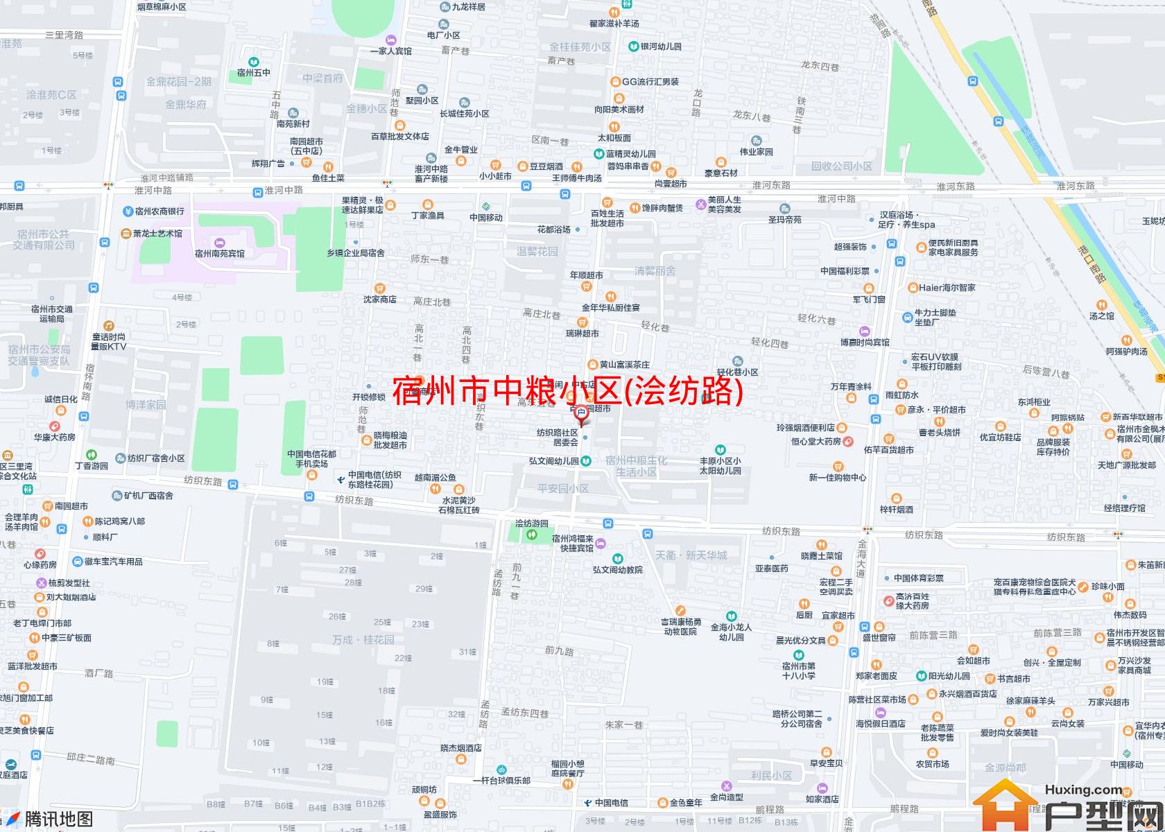 中粮小区(浍纺路)小区 - 户型网