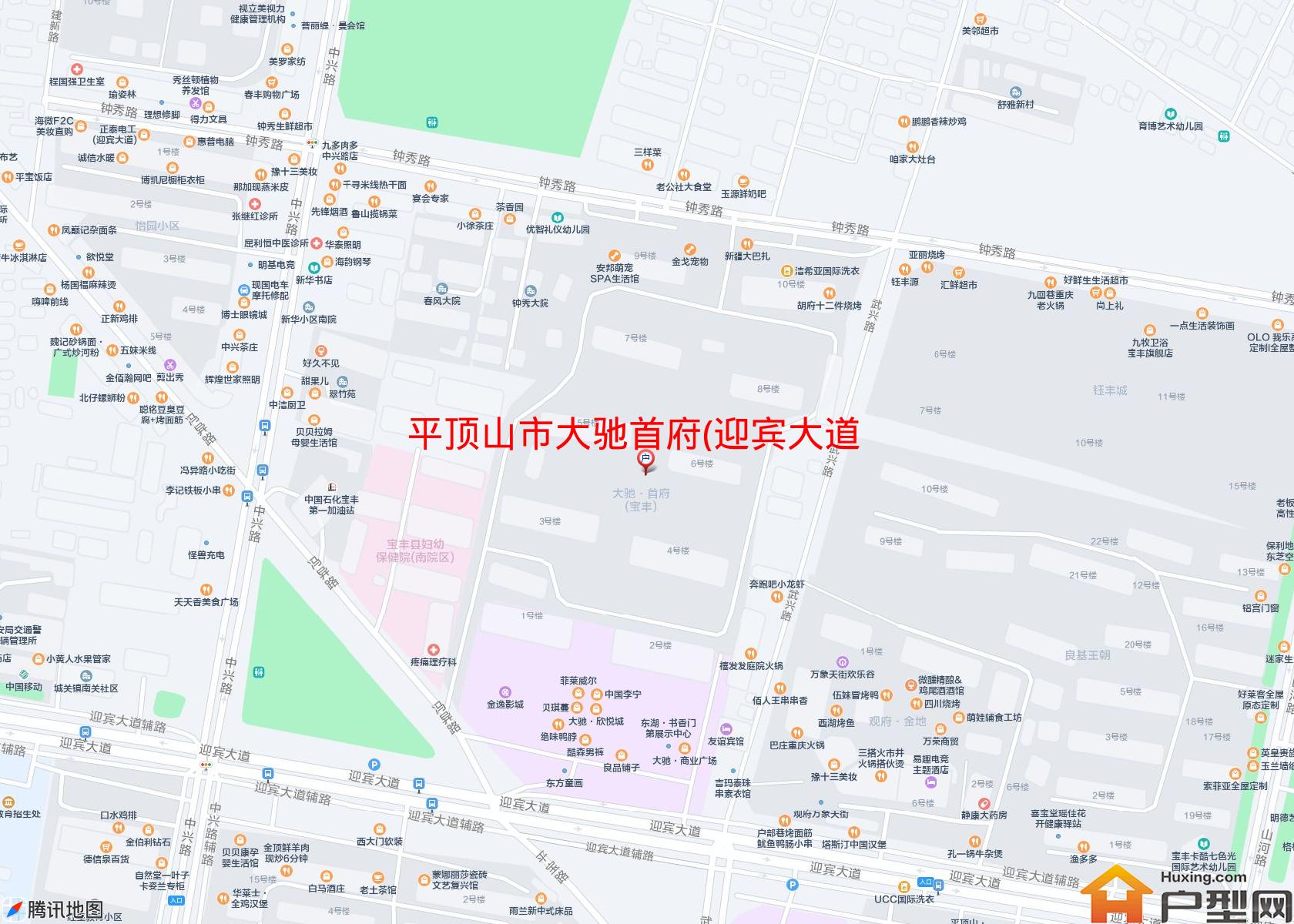 大驰首府(迎宾大道)小区 - 户型网