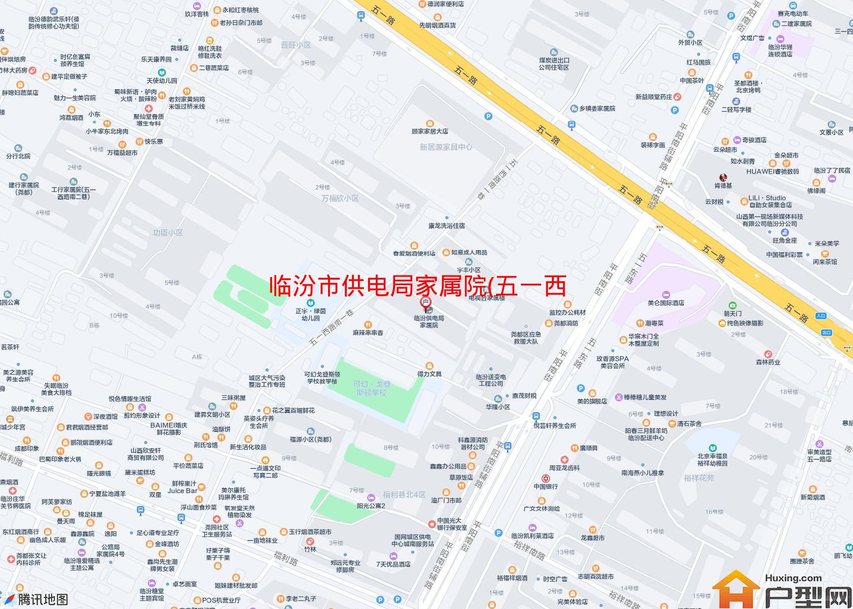 供电局家属院(五一西路南一巷)小区 - 户型网