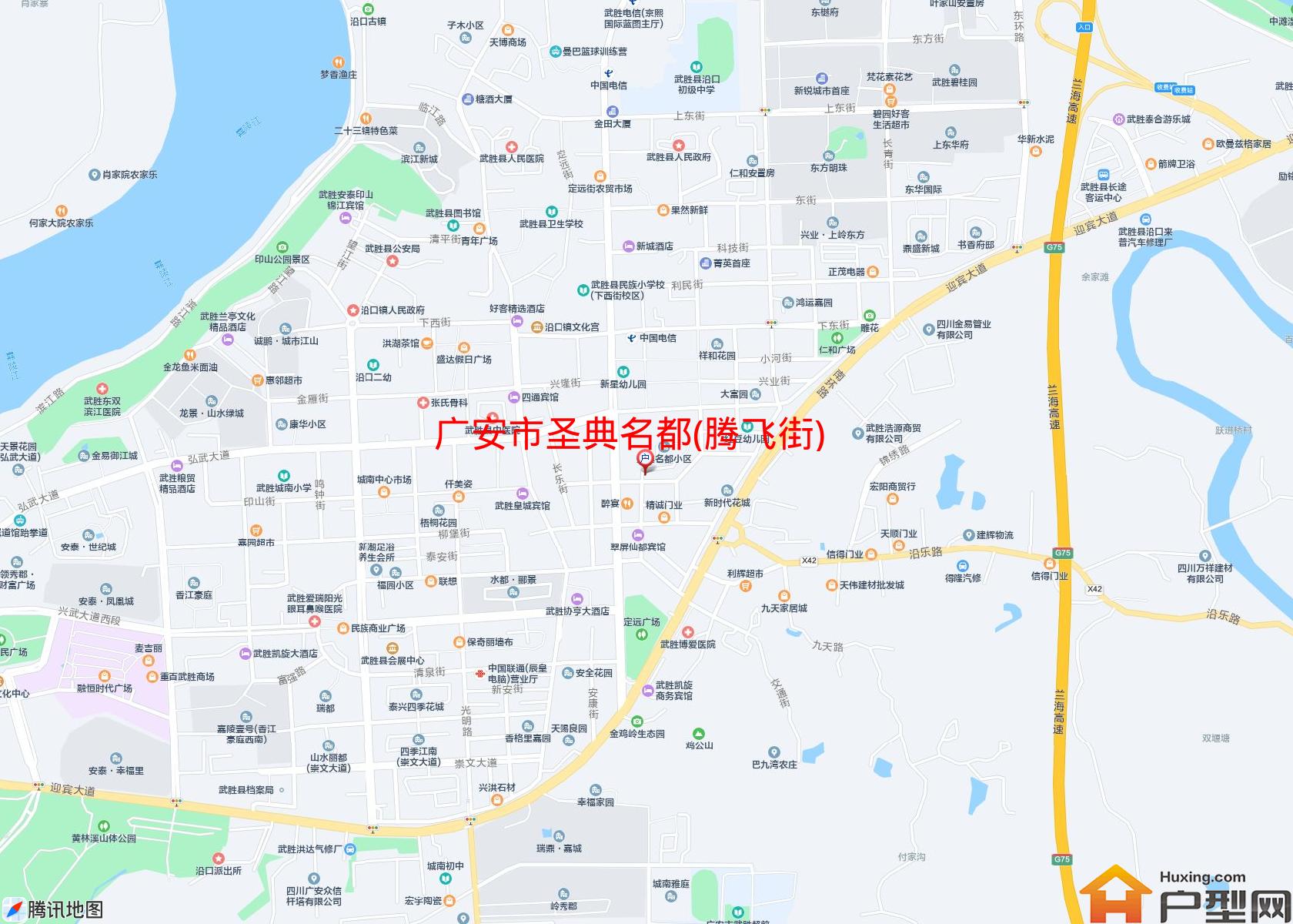圣典名都(腾飞街)小区 - 户型网