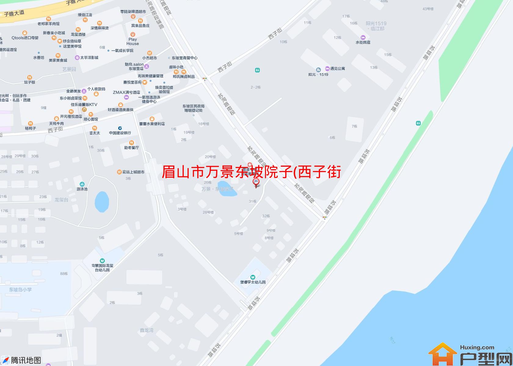 万景东坡院子(西子街)小区 - 户型网