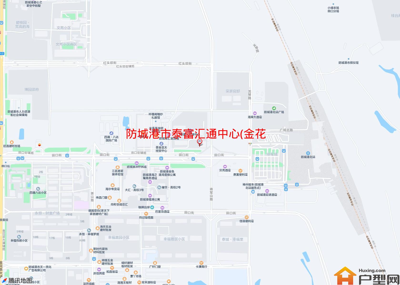 泰富汇通中心(金花茶大道)小区 - 户型网