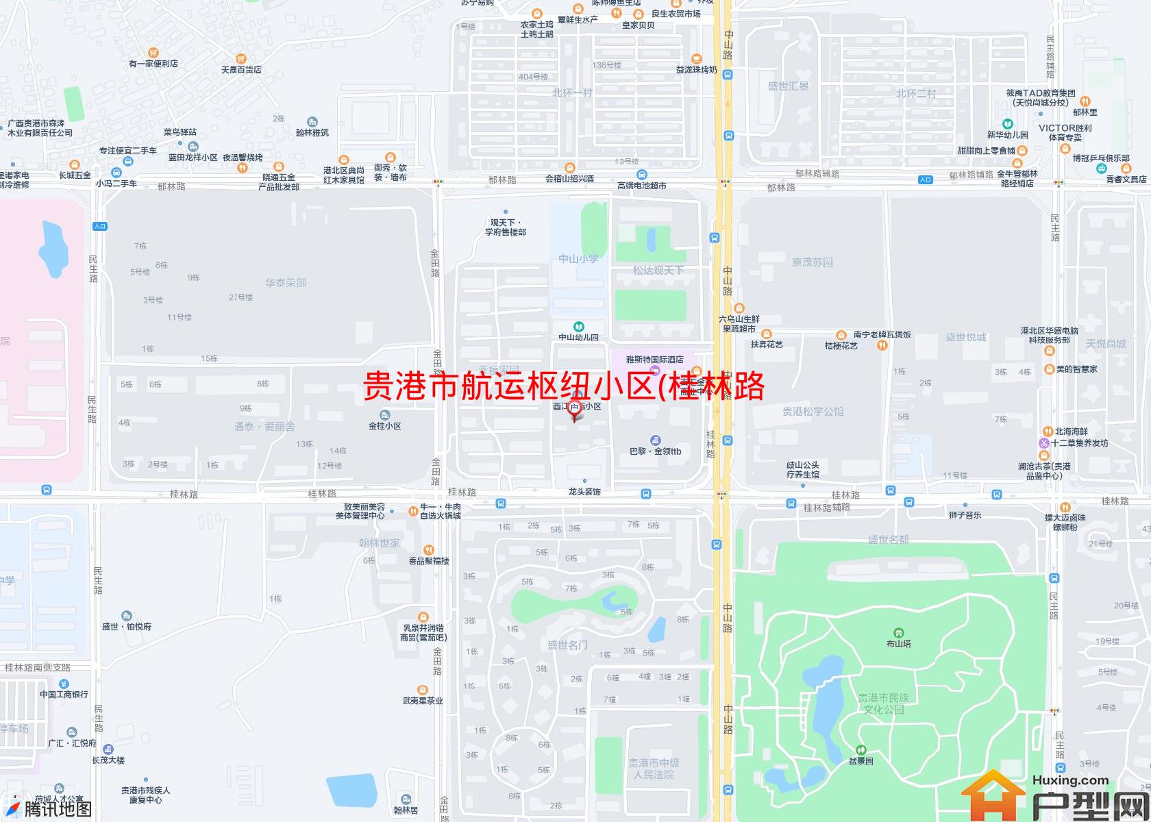 航运枢纽小区(桂林路758号)小区 - 户型网