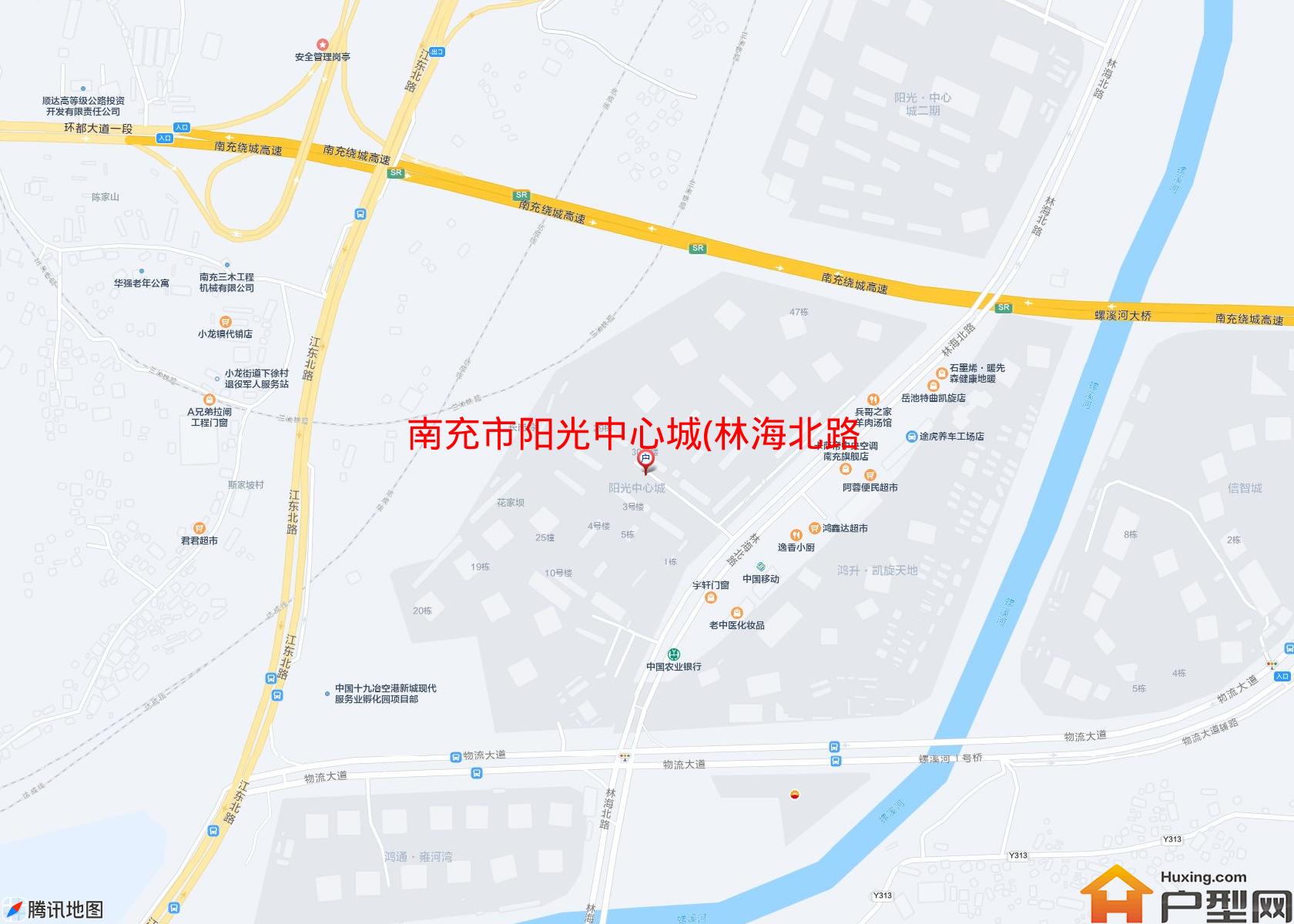 阳光中心城(林海北路延伸段103号)小区 - 户型网