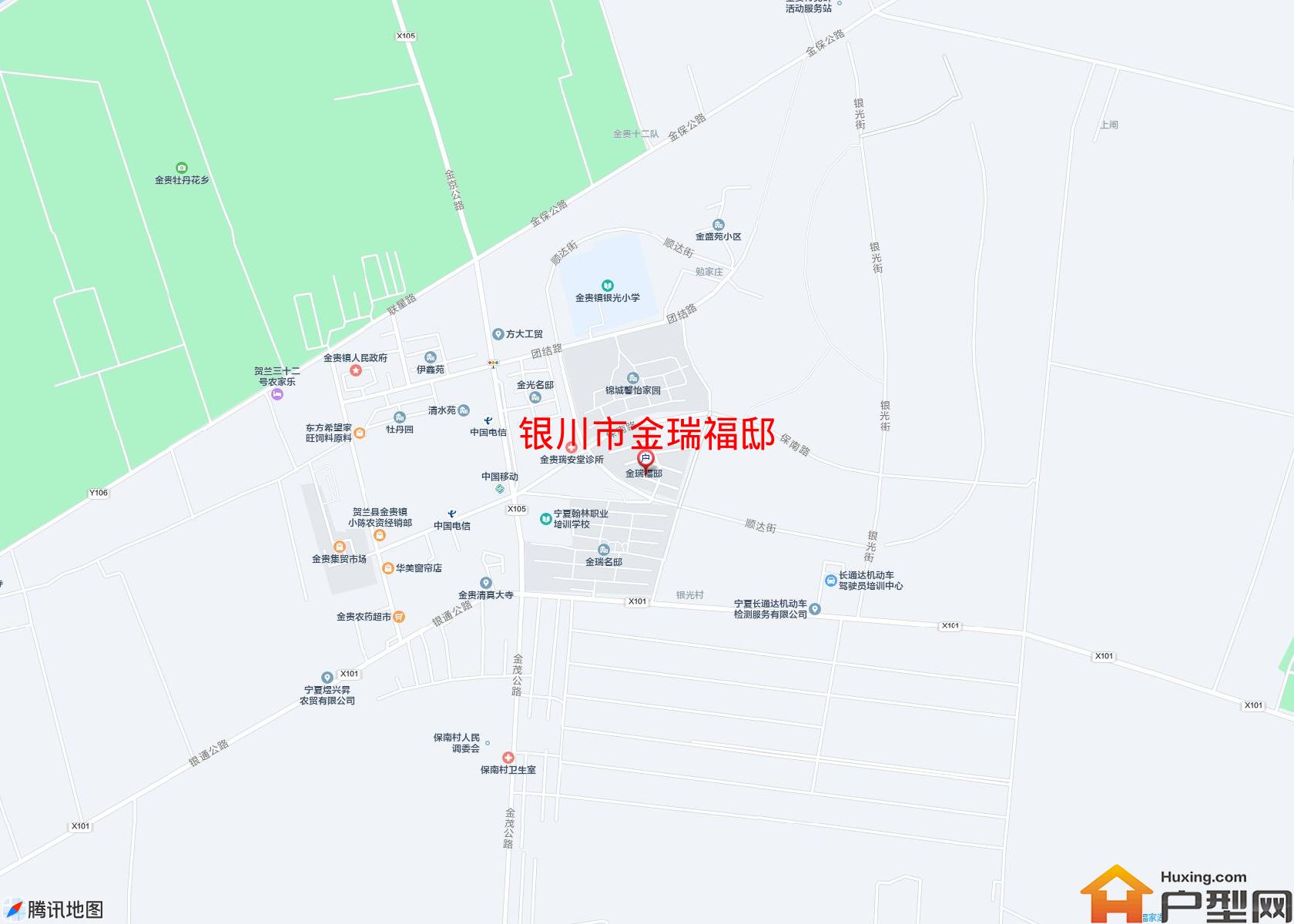 金瑞福邸小区 - 户型网