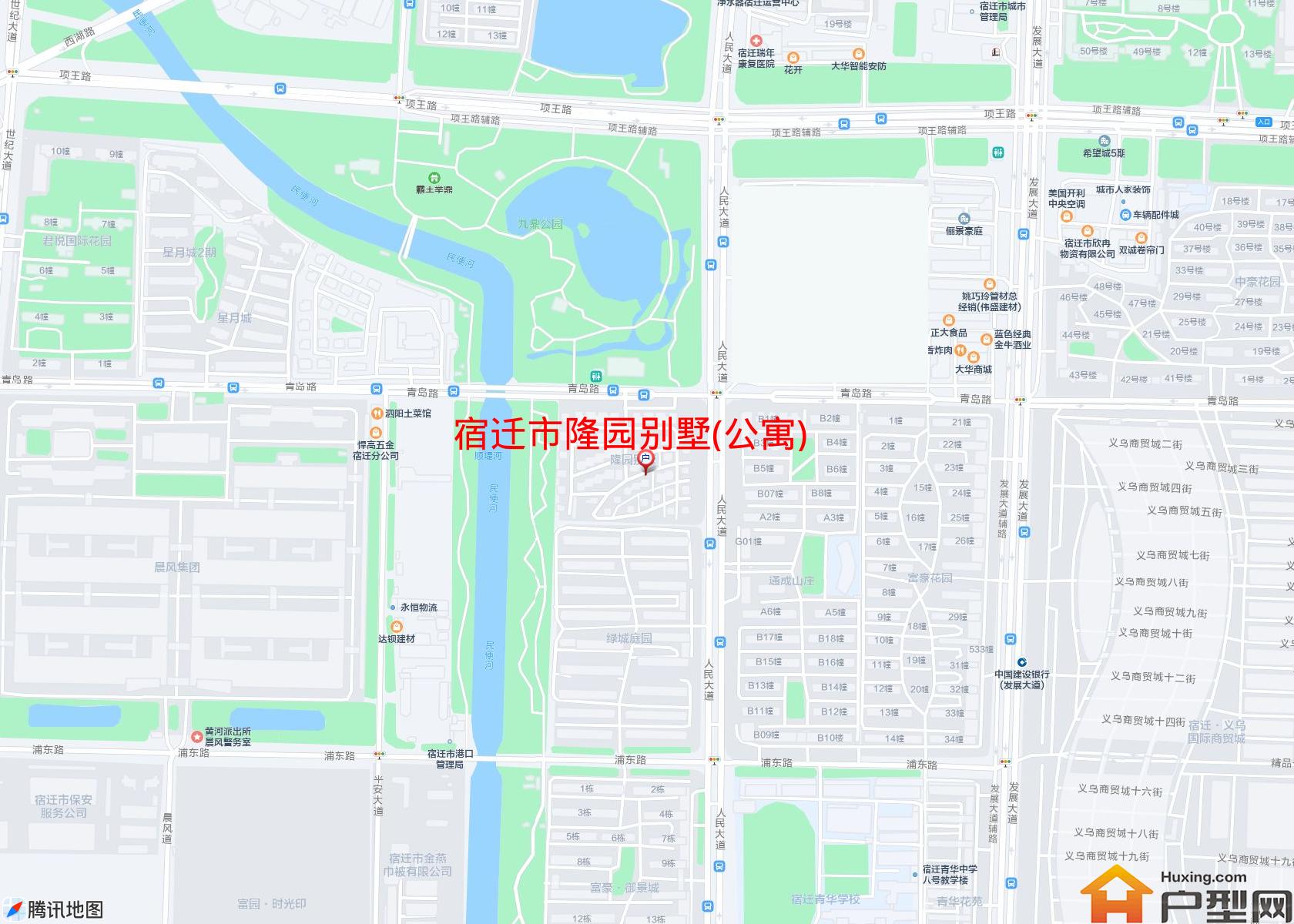 隆园别墅(公寓)小区 - 户型网