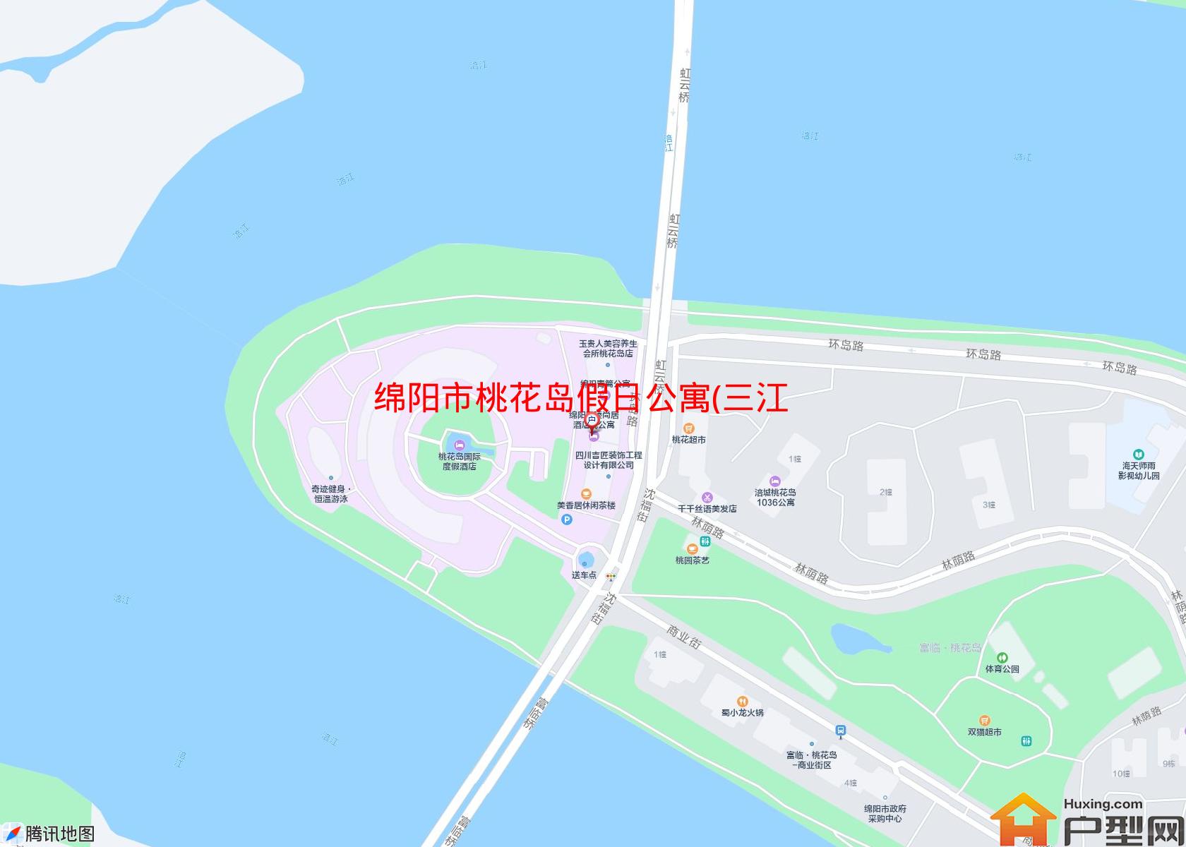 桃花岛假日公寓(三江西路北段)小区 - 户型网
