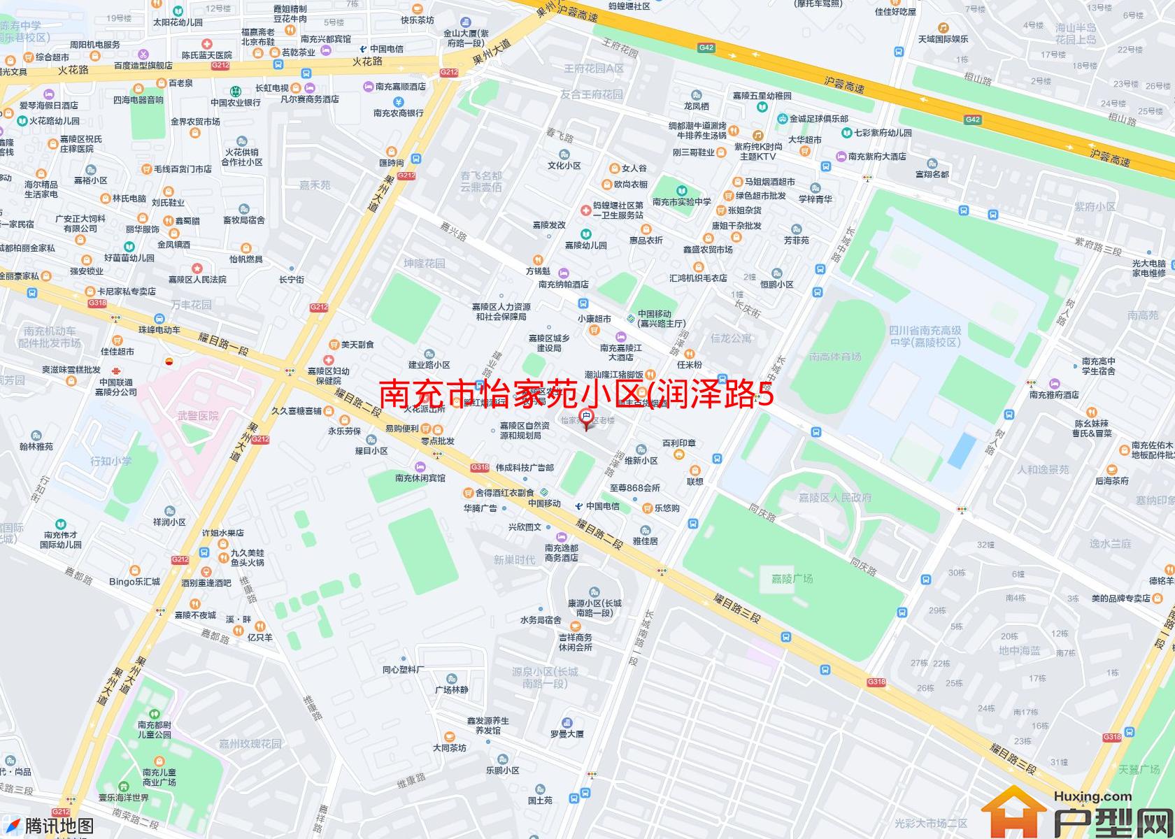 怡家苑小区(润泽路50号)小区 - 户型网