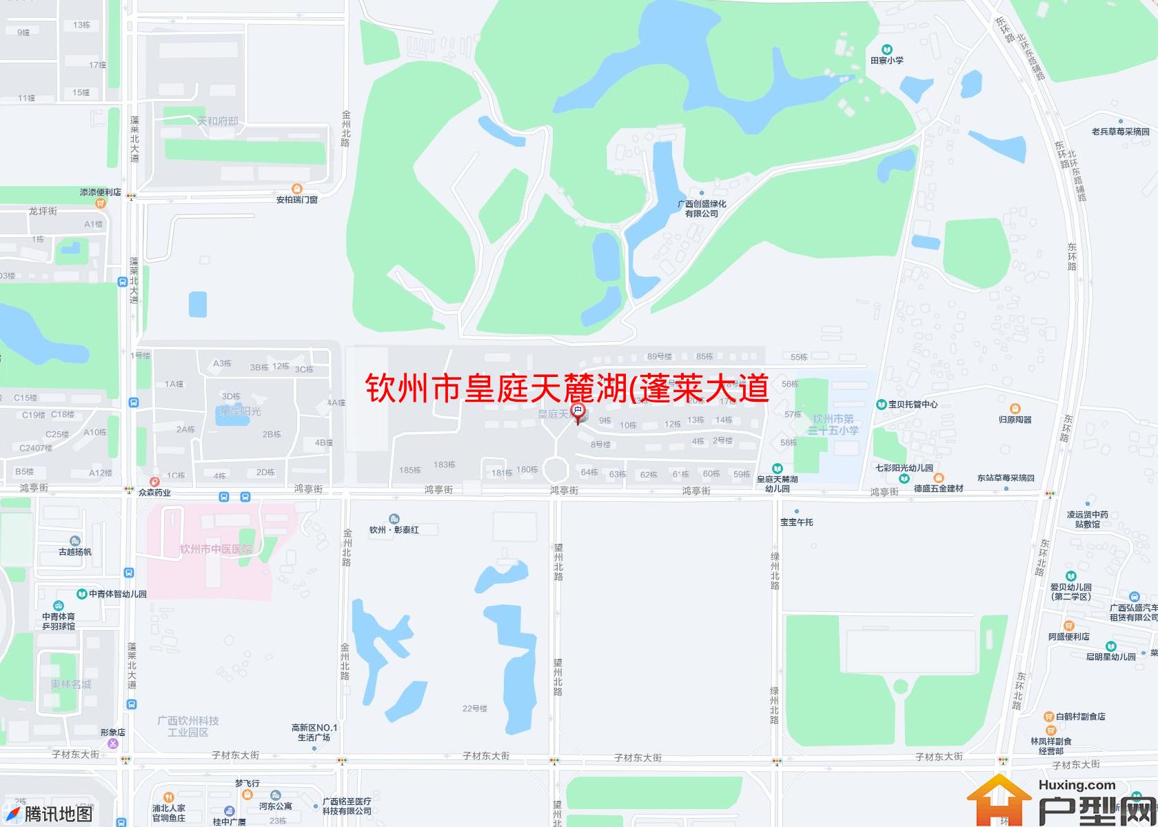 皇庭天麓湖(蓬莱大道)小区 - 户型网