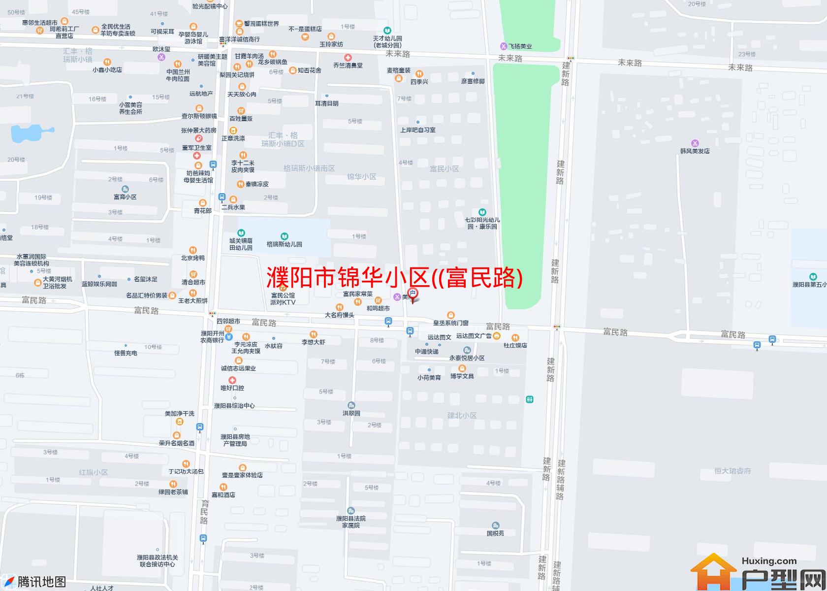 锦华小区((富民路)小区 - 户型网