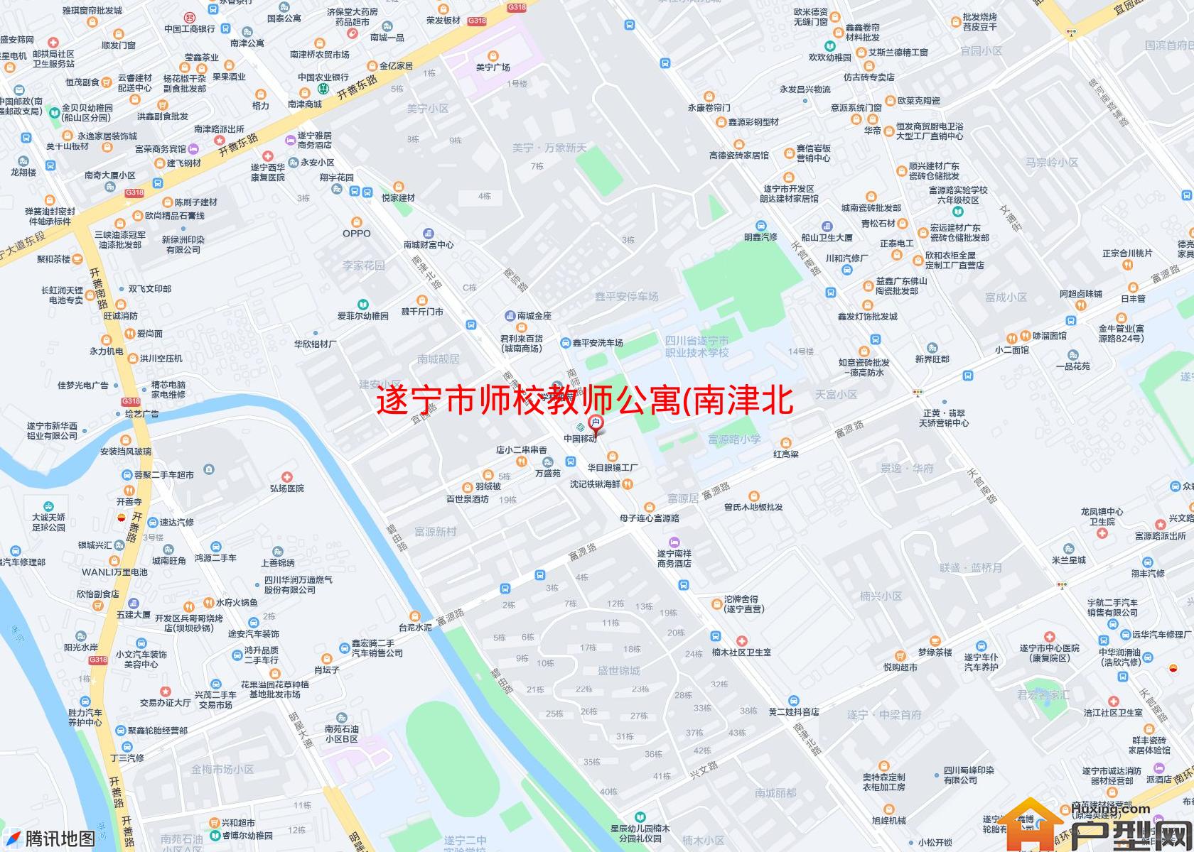 师校教师公寓(南津北路460号)小区 - 户型网