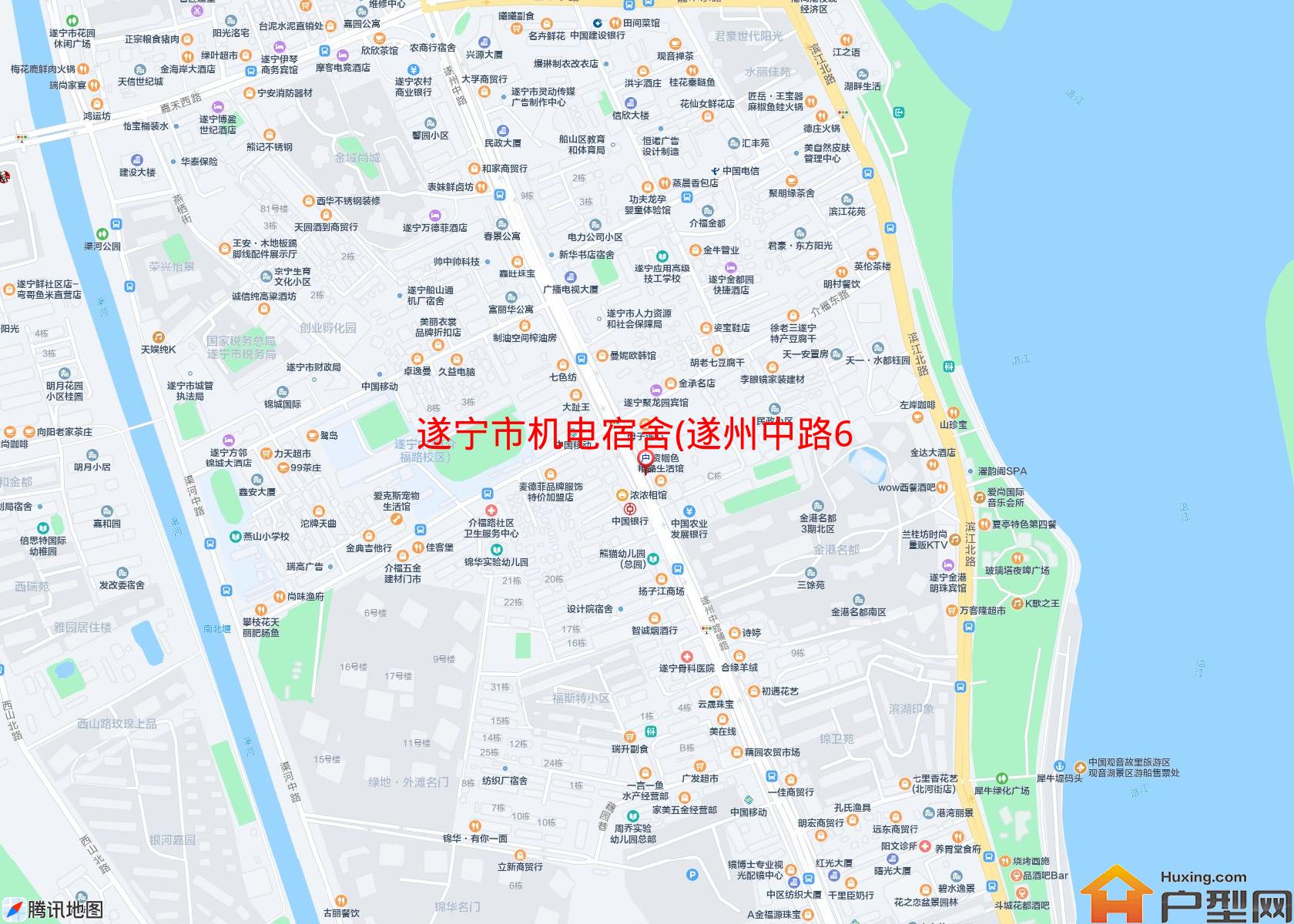 机电宿舍(遂州中路602号)小区 - 户型网