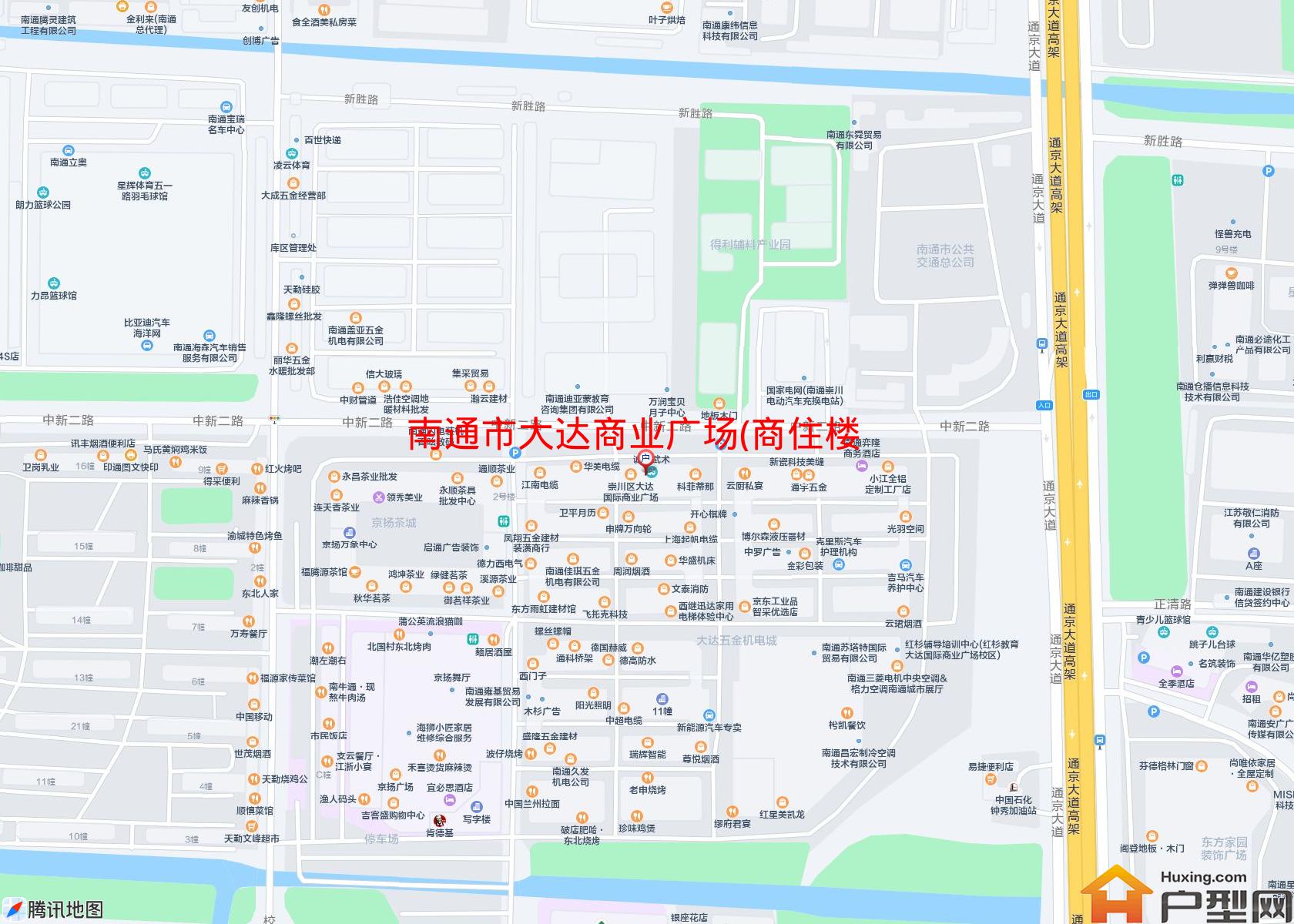 大达商业广场(商住楼)小区 - 户型网