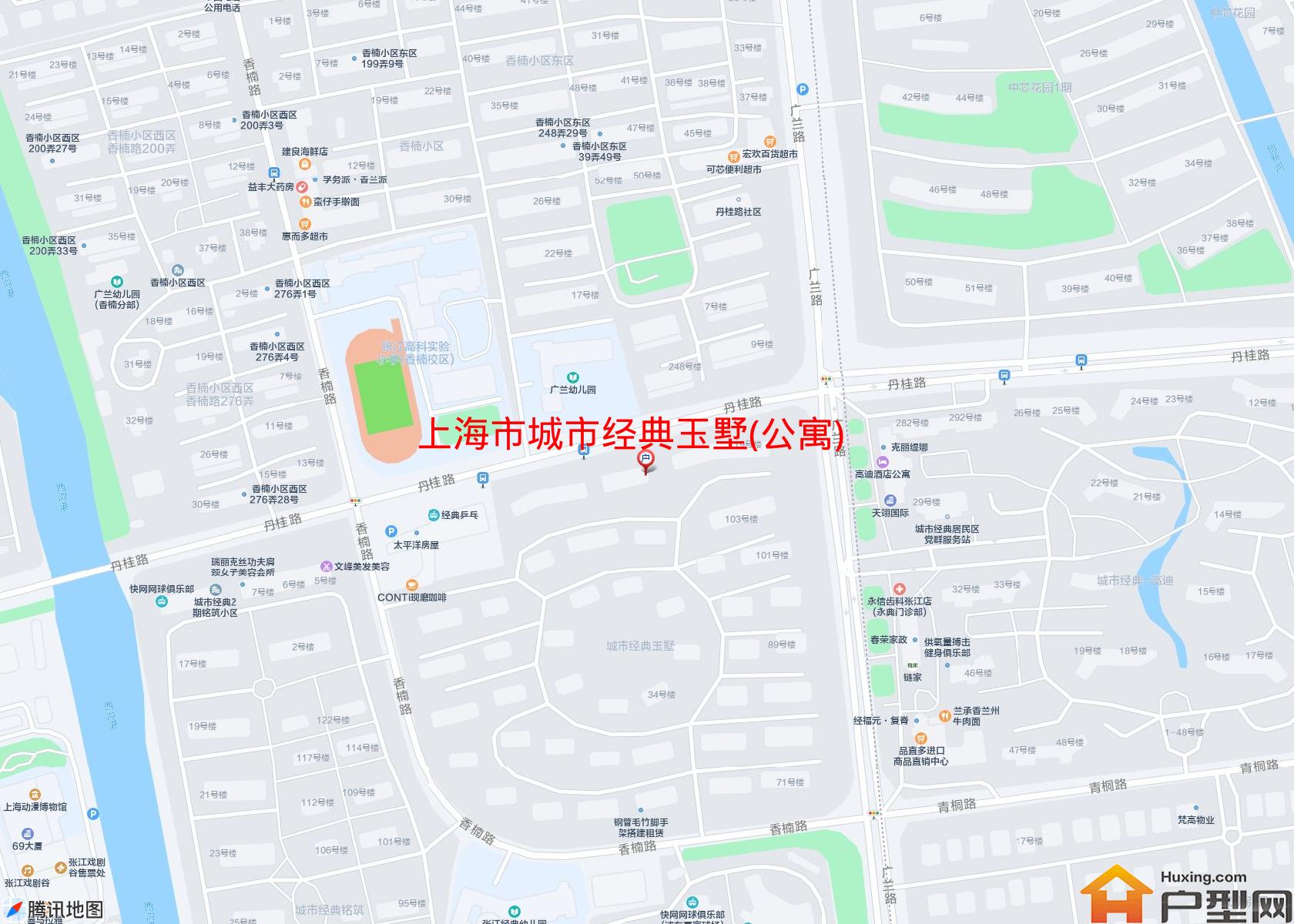 城市经典玉墅(公寓)小区 - 户型网