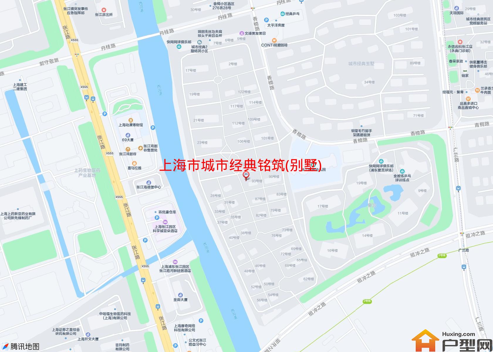 城市经典铭筑(别墅)小区 - 户型网