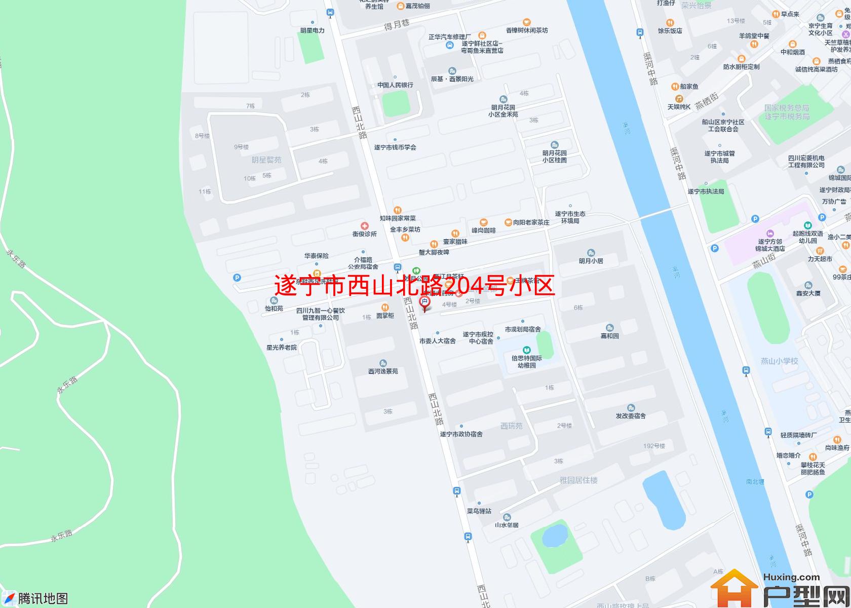西山北路204号小区(西山北路204号)小区 - 户型网