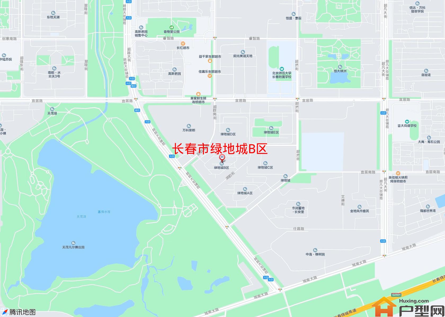 绿地城B区小区 - 户型网