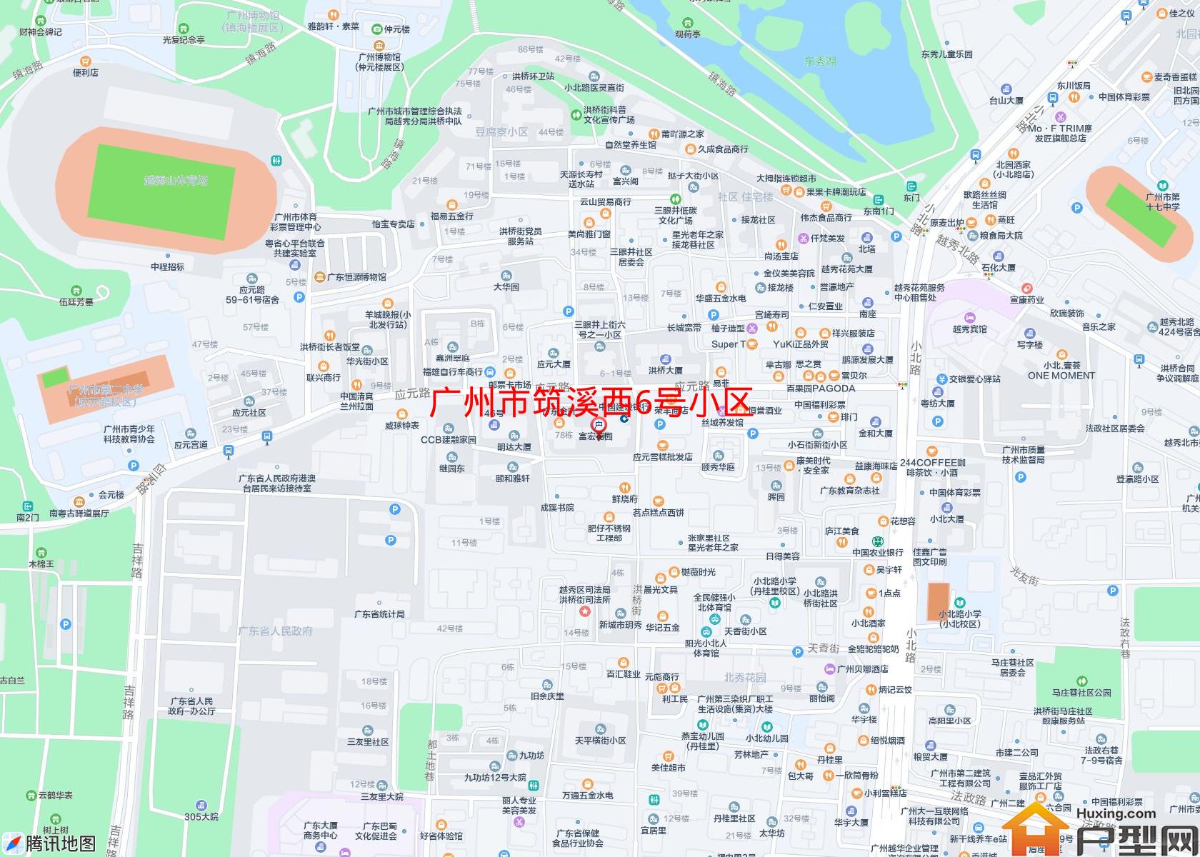 筑溪西6号小区小区 - 户型网