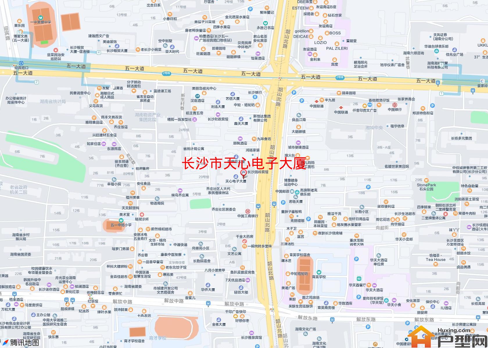 天心电子大厦小区 - 户型网
