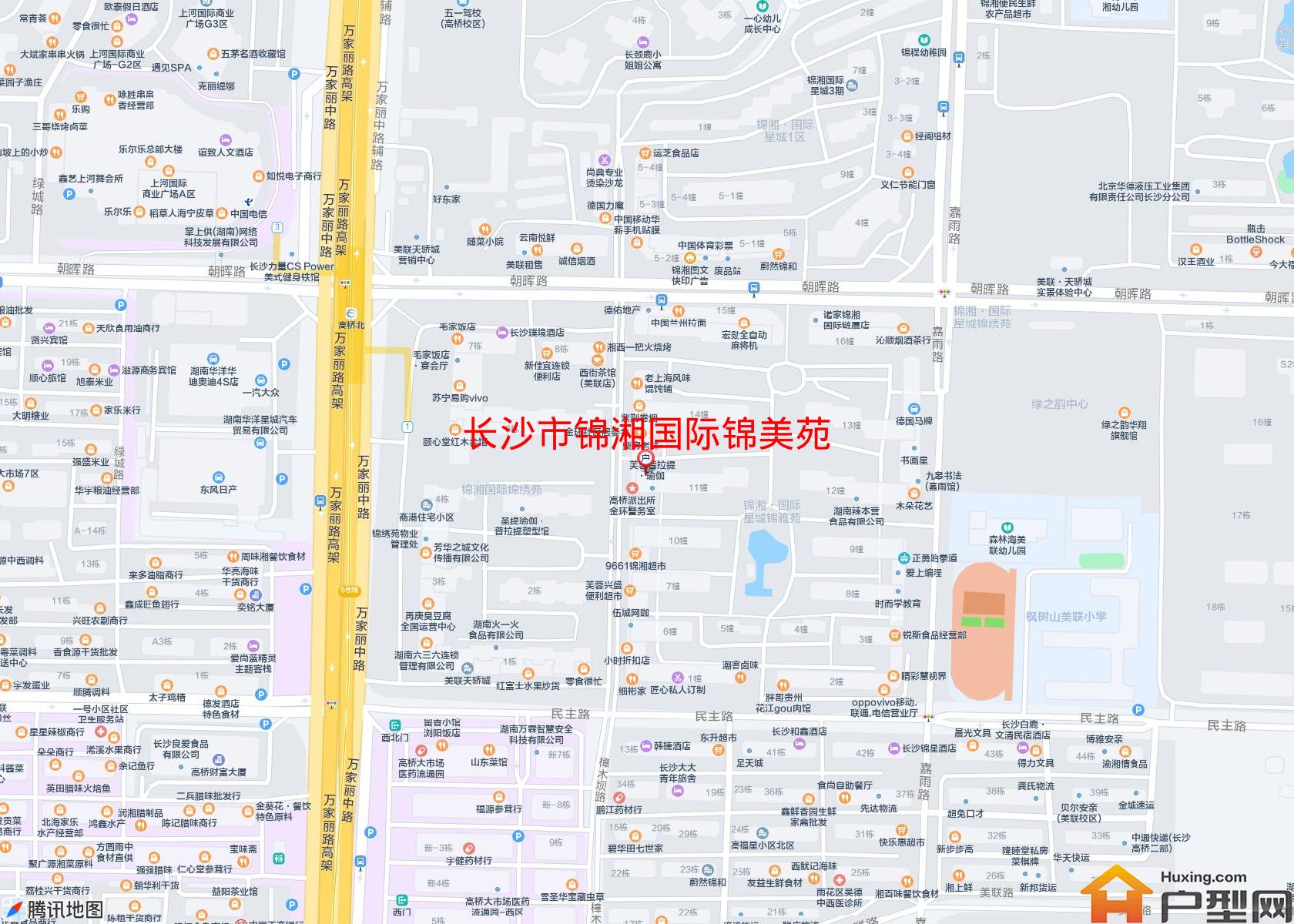 锦湘国际锦美苑小区 - 户型网