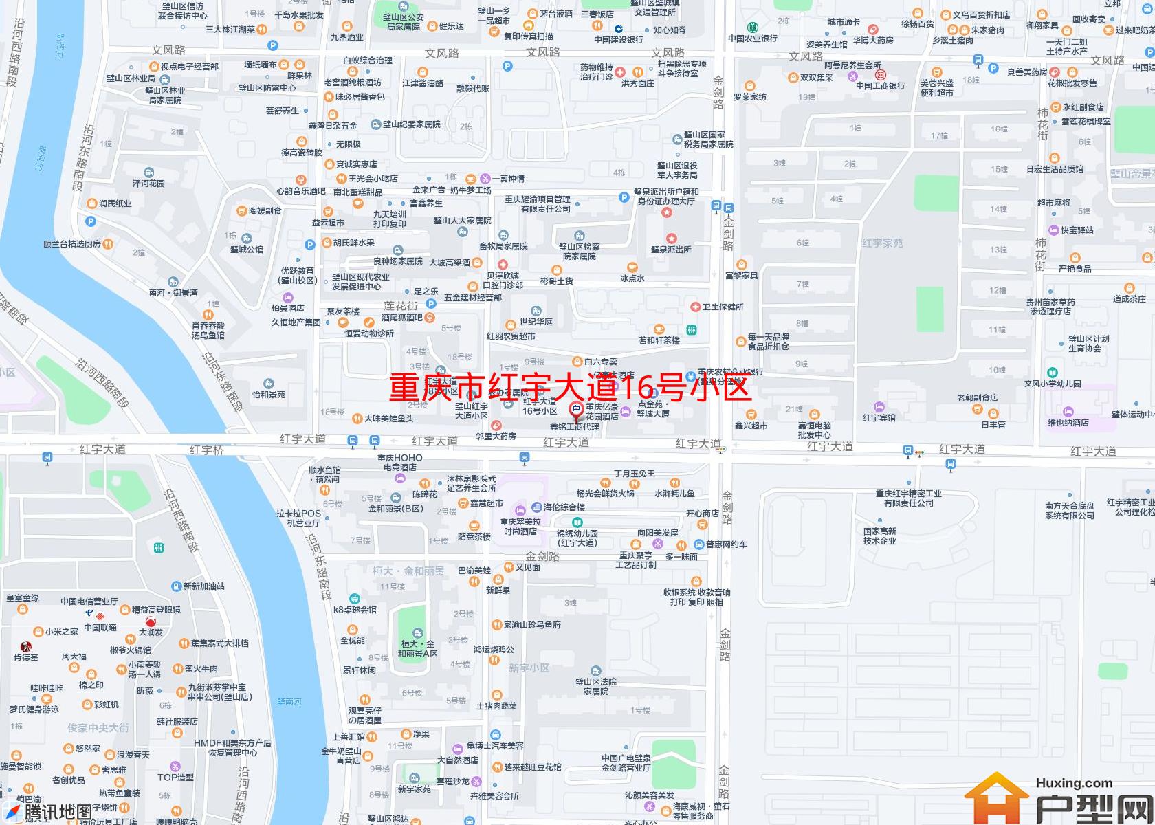 红宇大道16号小区小区 - 户型网