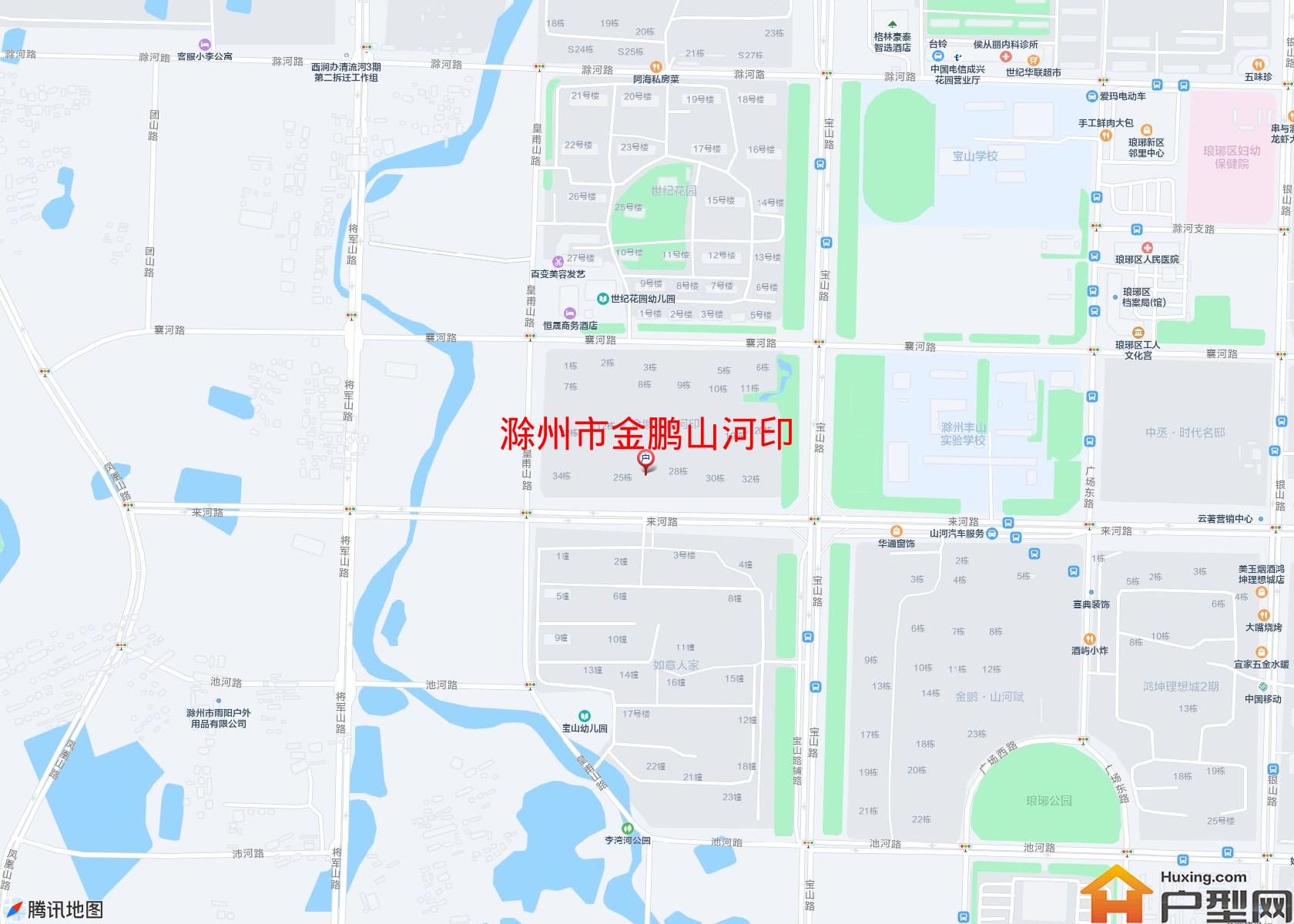 金鹏山河印小区 - 户型网