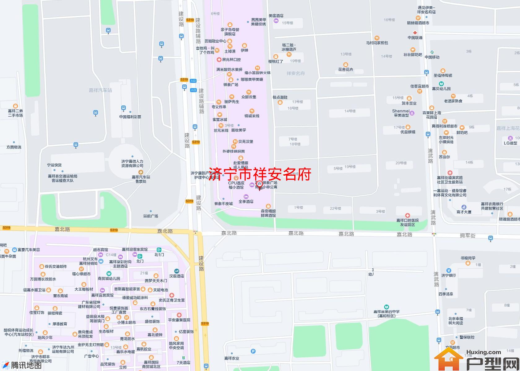 祥安名府小区 - 户型网