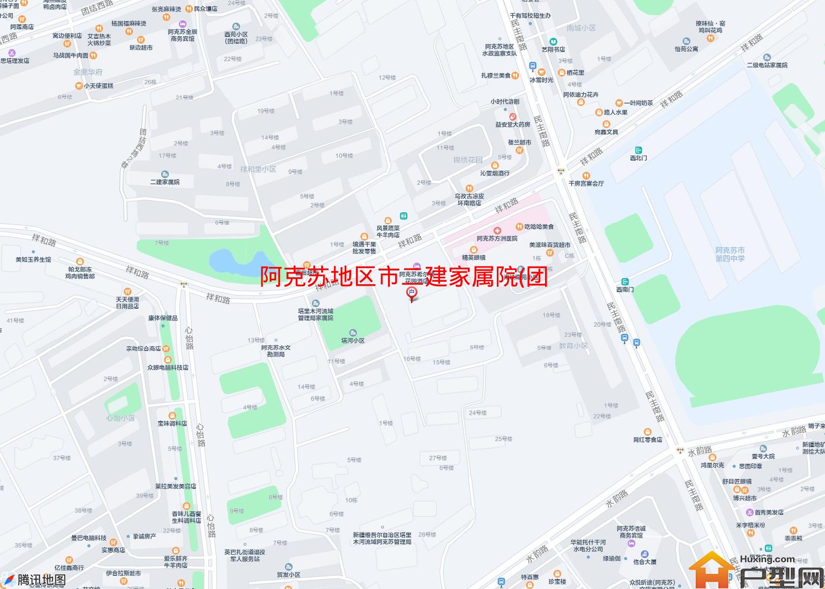 市二建家属院(团结路1巷28号)小区 - 户型网