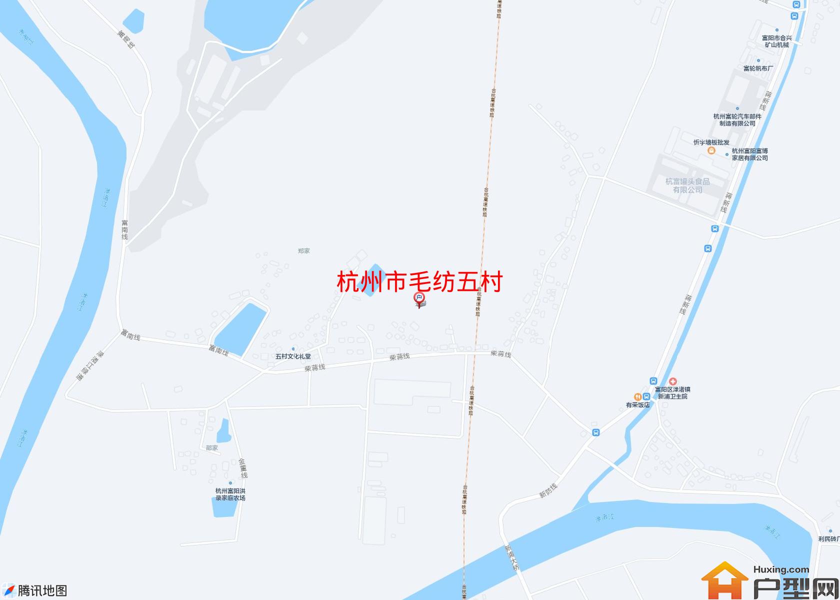 毛纺五村小区 - 户型网