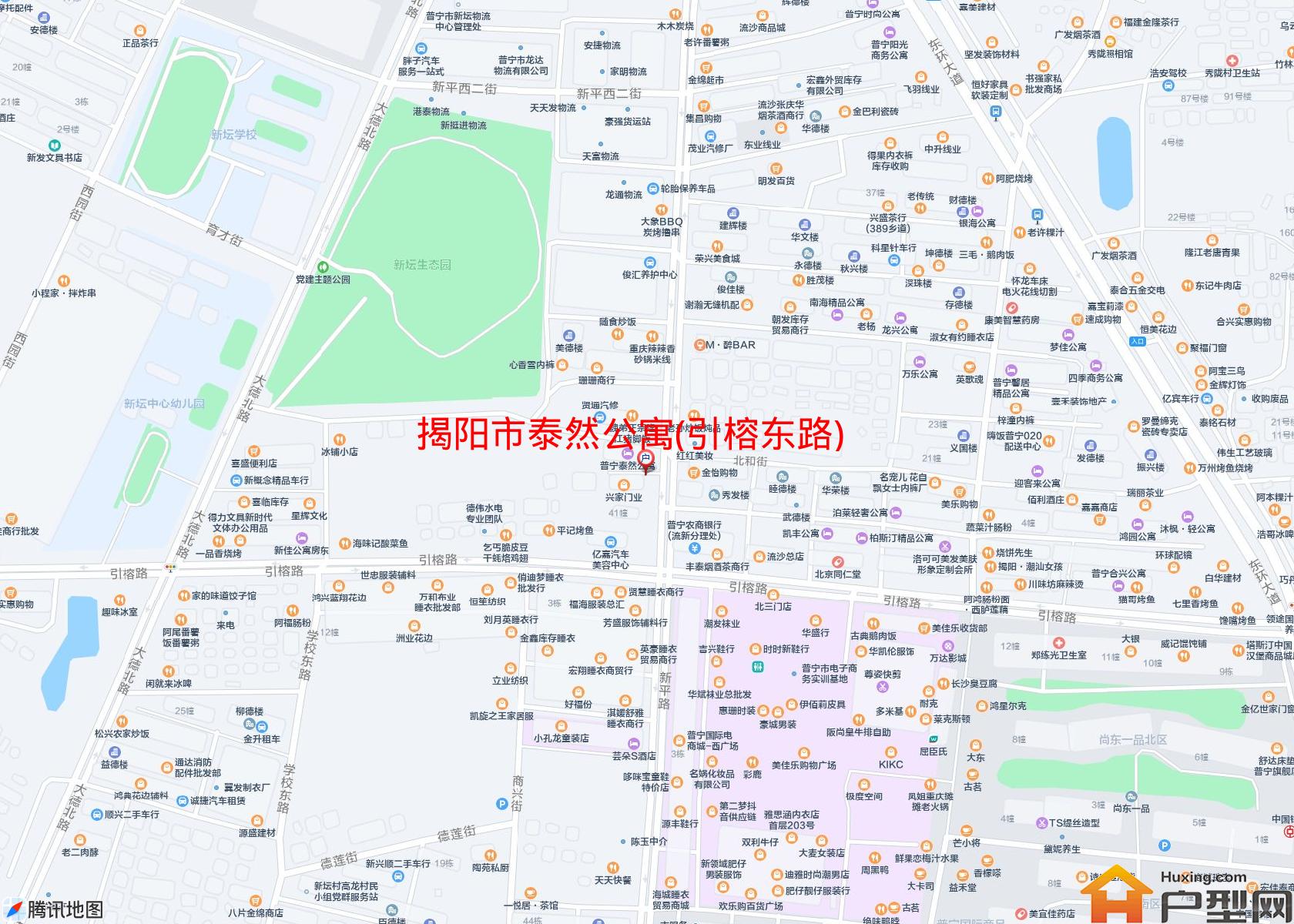 泰然公寓(引榕东路)小区 - 户型网