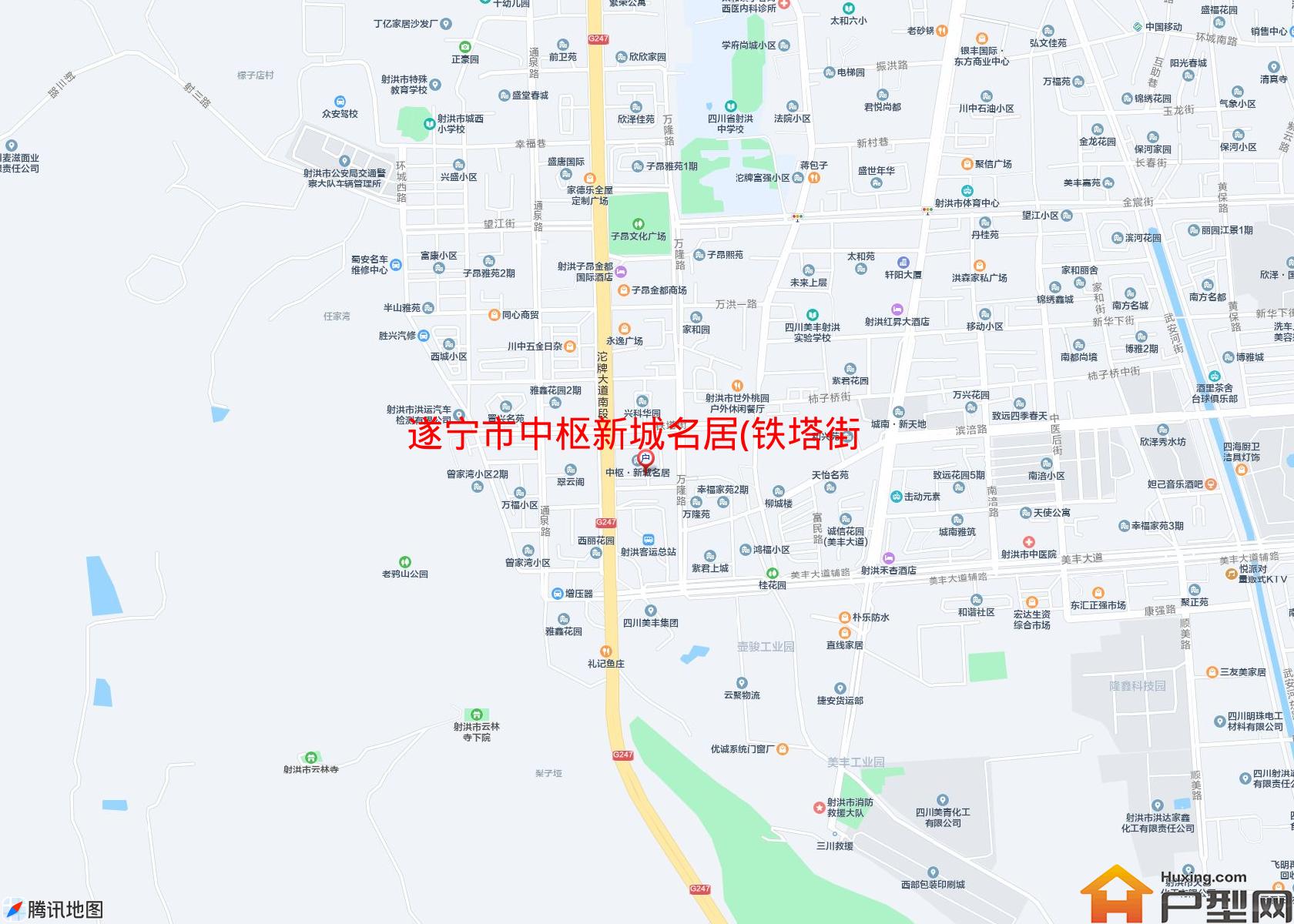 中枢新城名居(铁塔街南段106号)小区 - 户型网