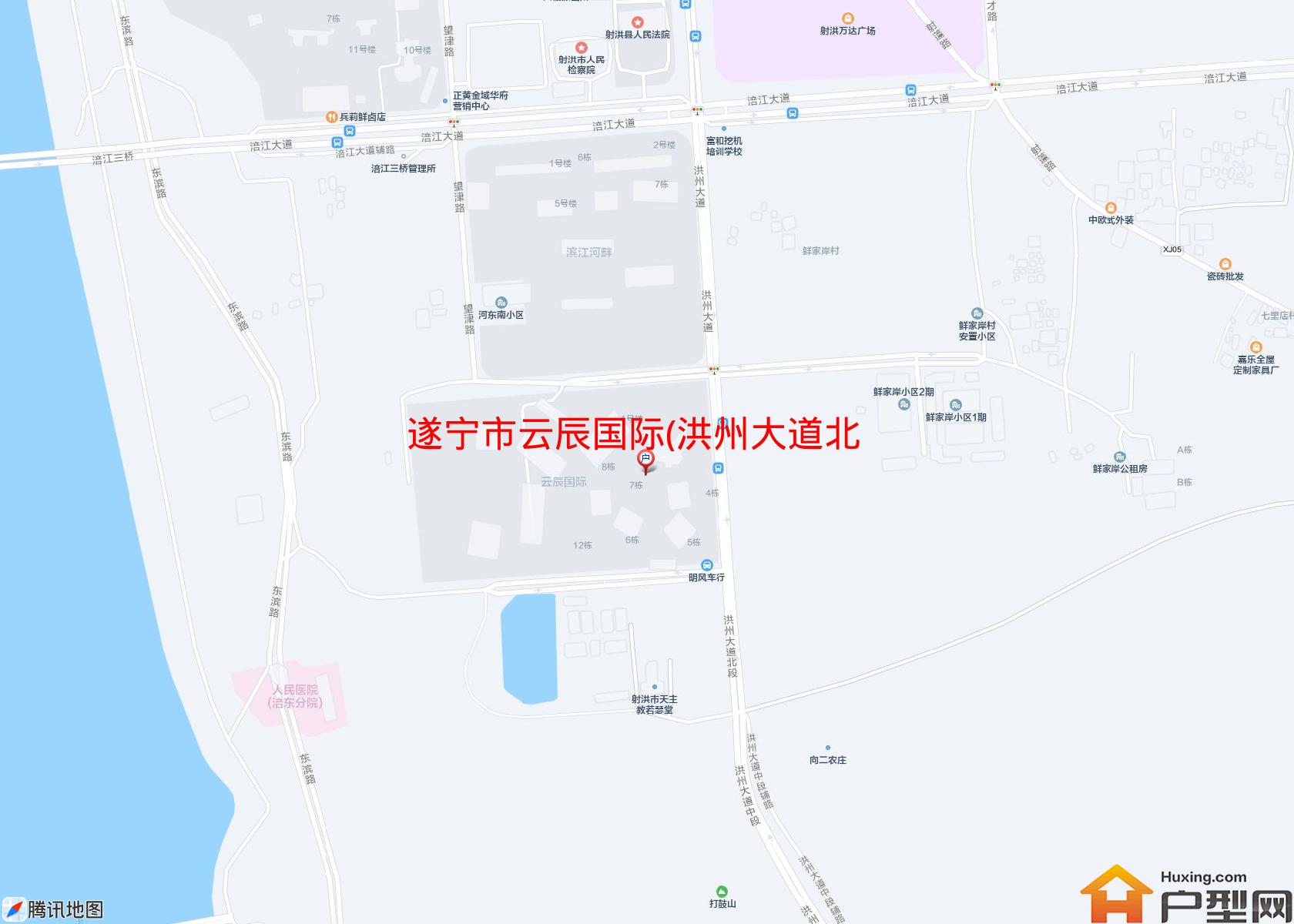 云辰国际(洪州大道北段)小区 - 户型网