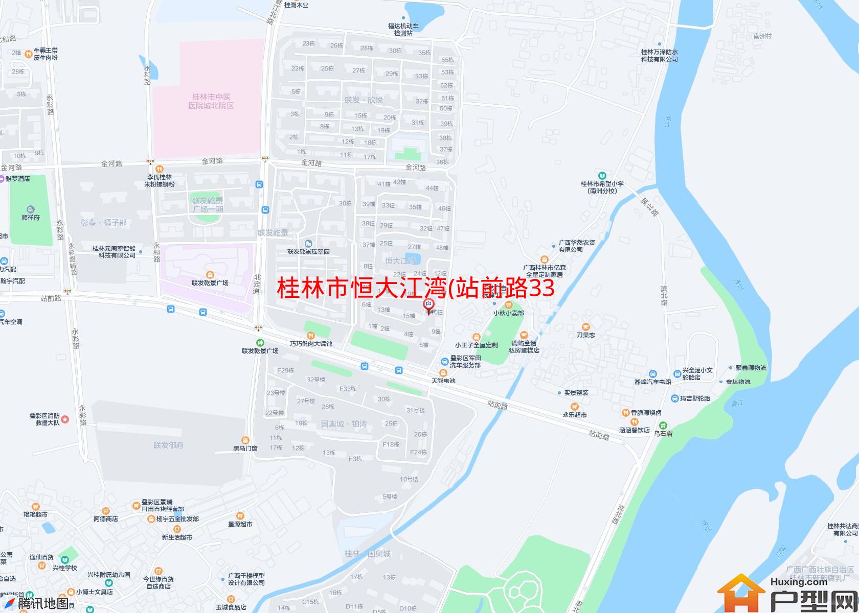 恒大江湾(站前路33号)小区 - 户型网
