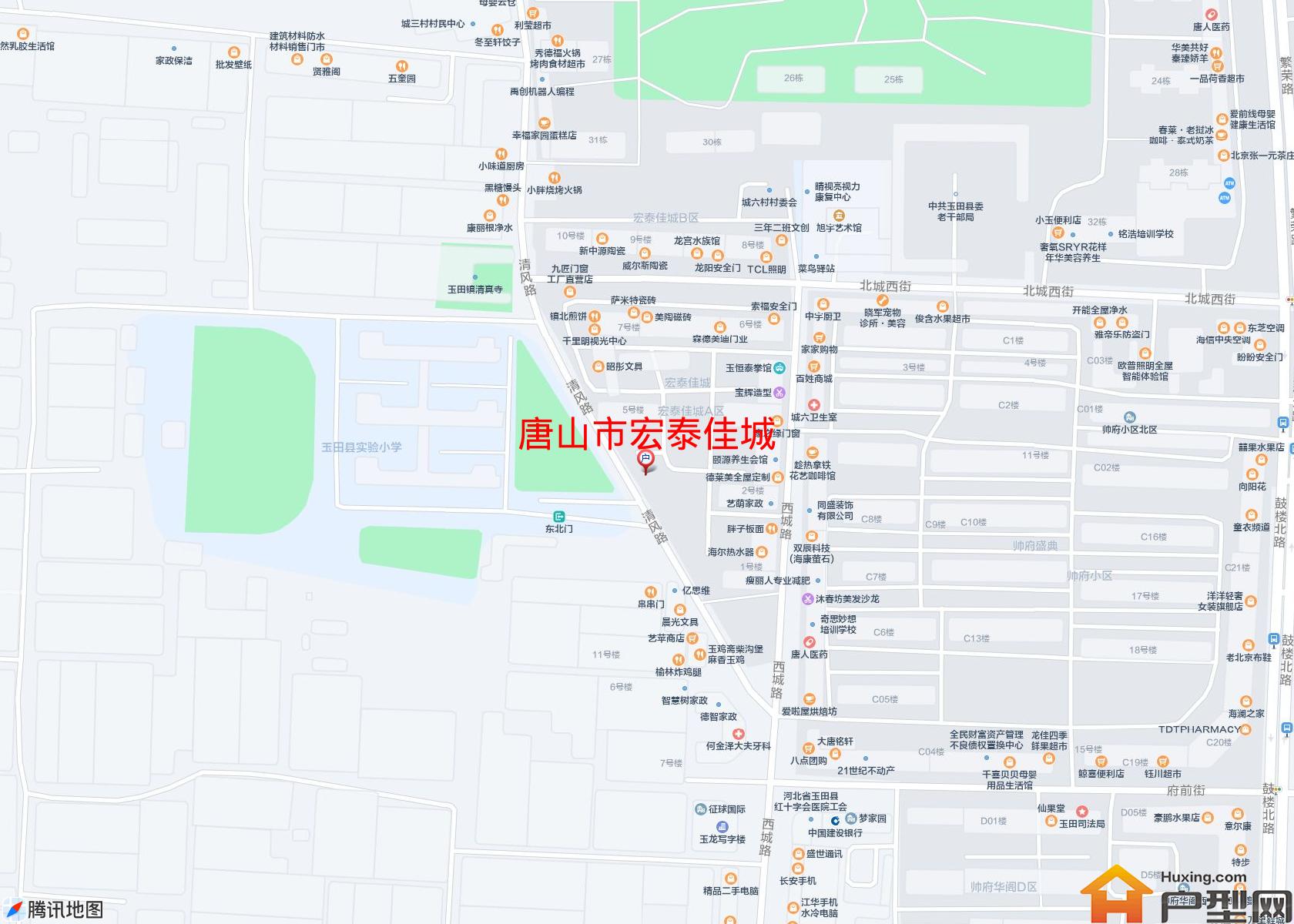 宏泰佳城小区 - 户型网