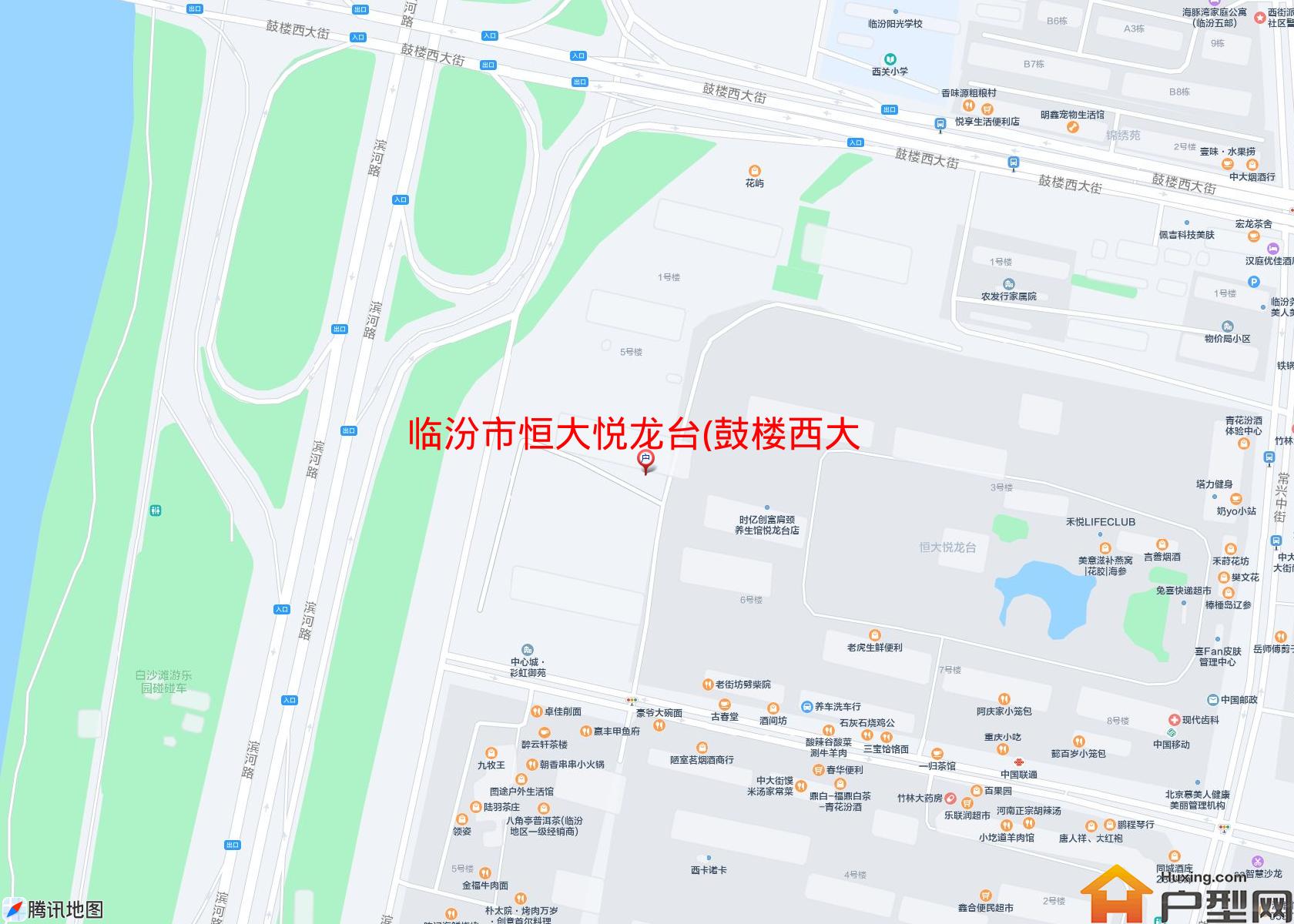 恒大悦龙台(鼓楼西大街)小区 - 户型网
