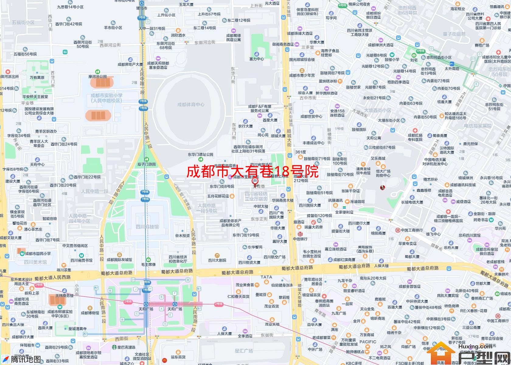 大有巷18号院小区 - 户型网