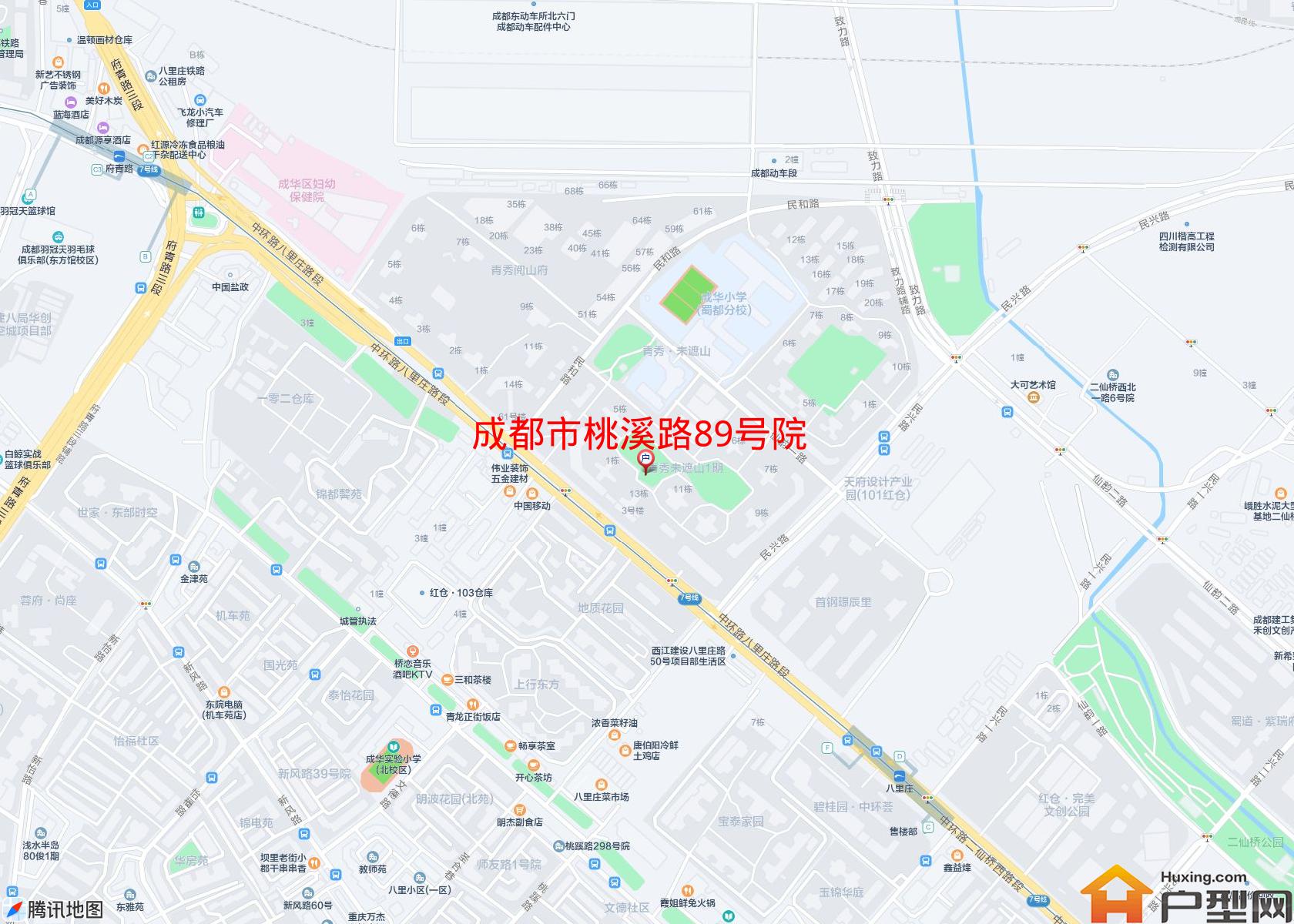 桃溪路89号院小区 - 户型网