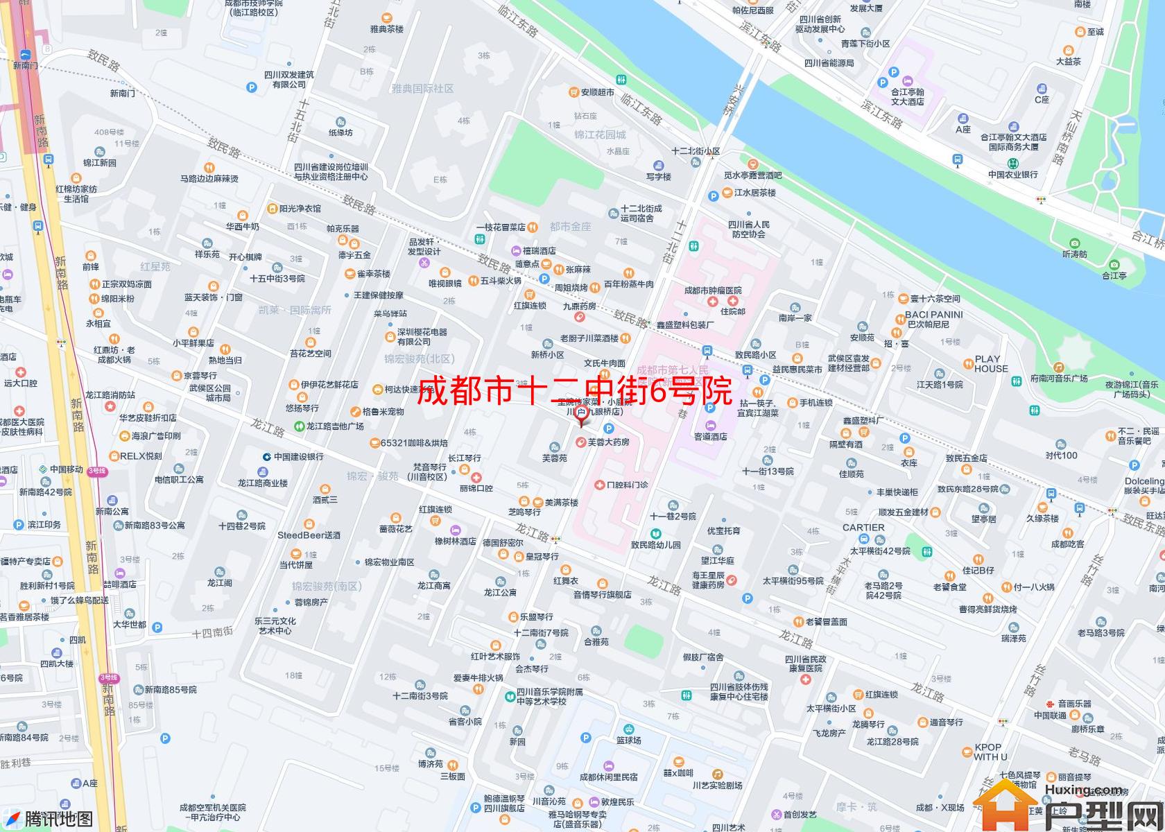 十二中街6号院小区 - 户型网