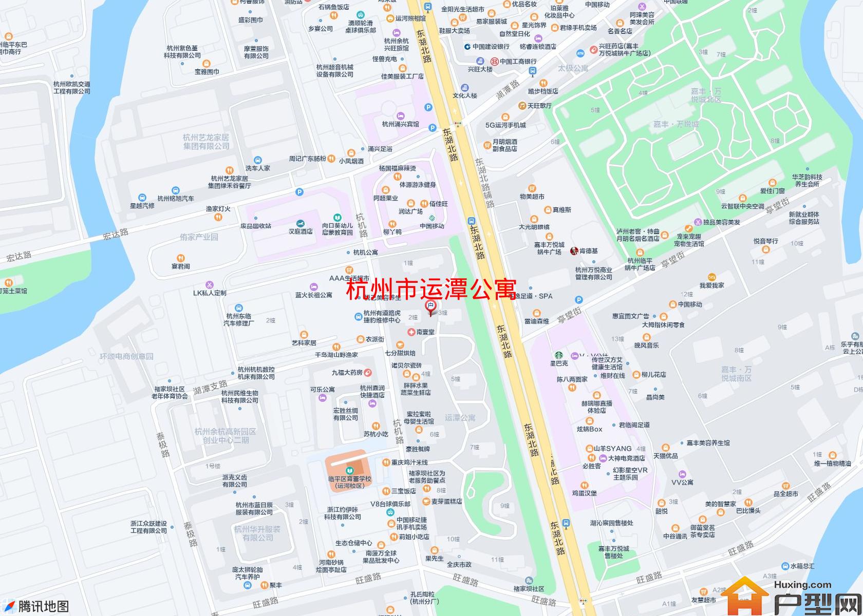 运潭公寓小区 - 户型网