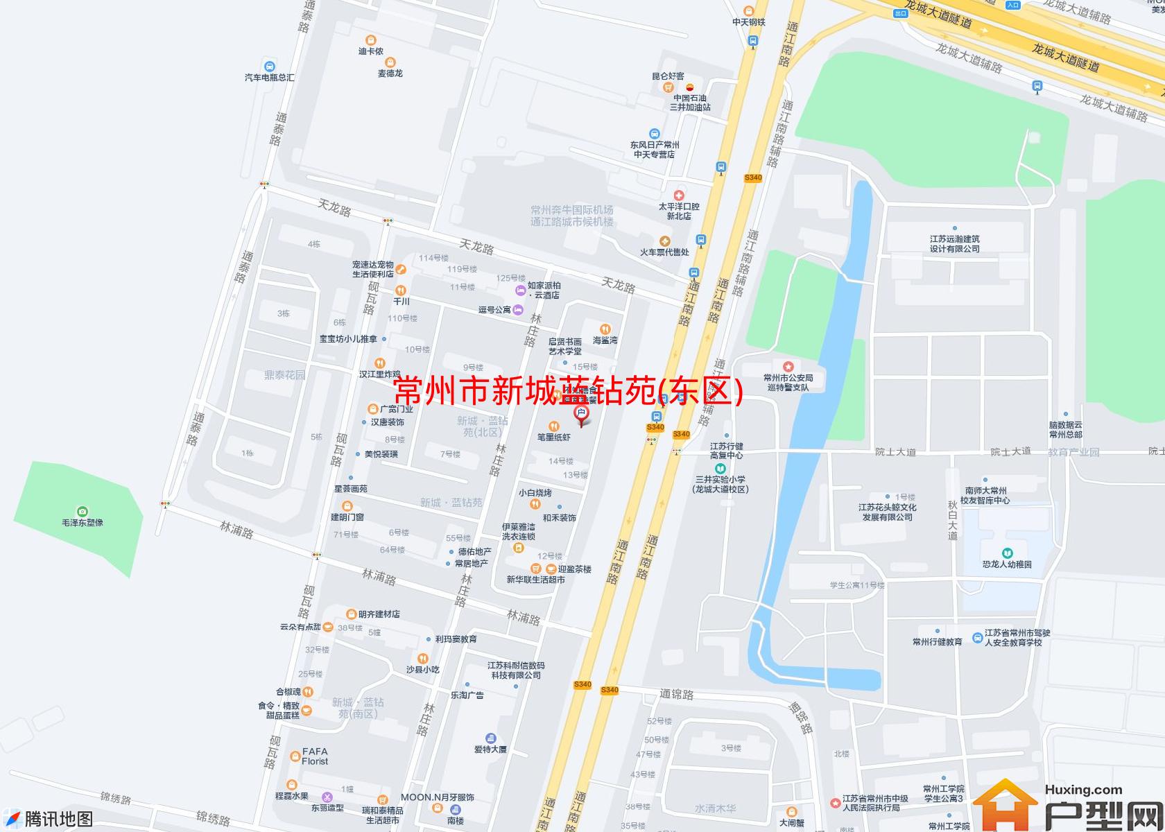 新城蓝钻苑(东区)小区 - 户型网