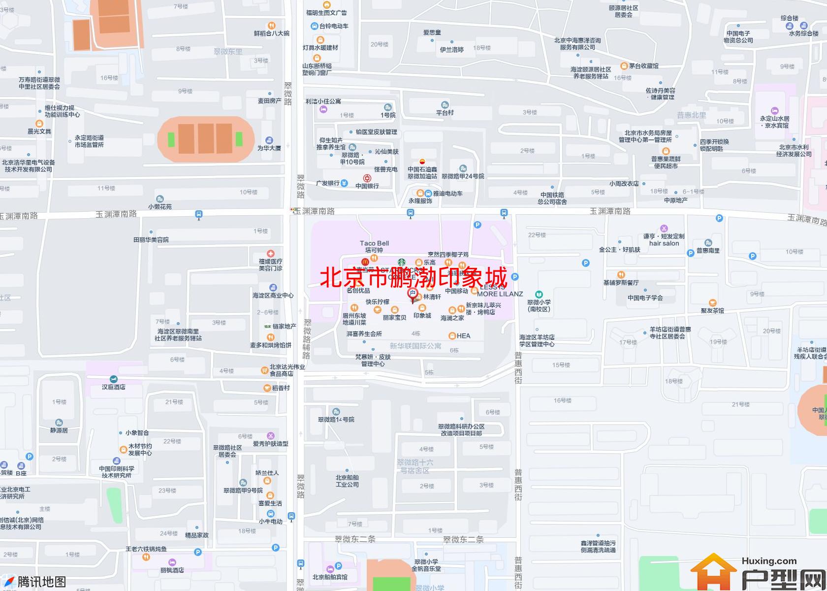 鹏渤印象城小区 - 户型网
