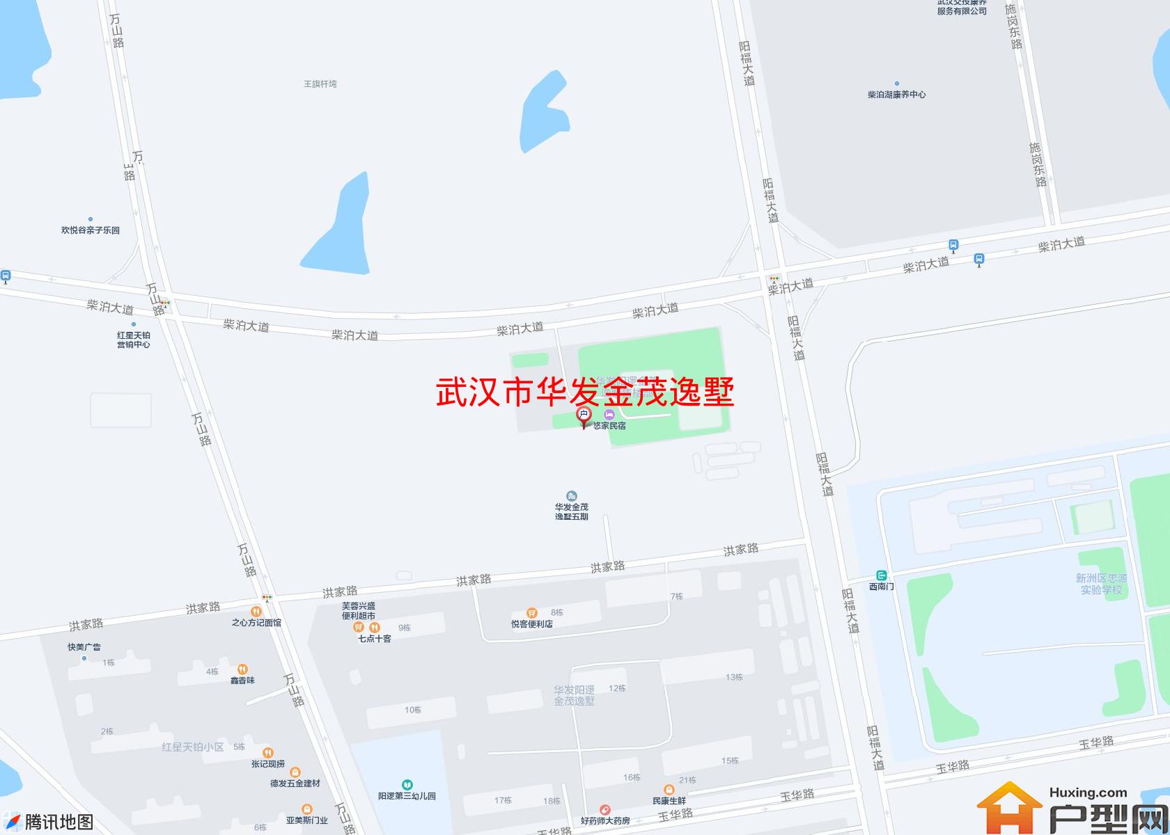 华发金茂逸墅小区 - 户型网