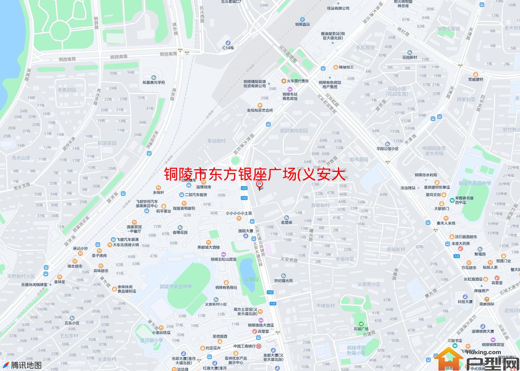 东方银座广场(义安大道)小区 - 户型网
