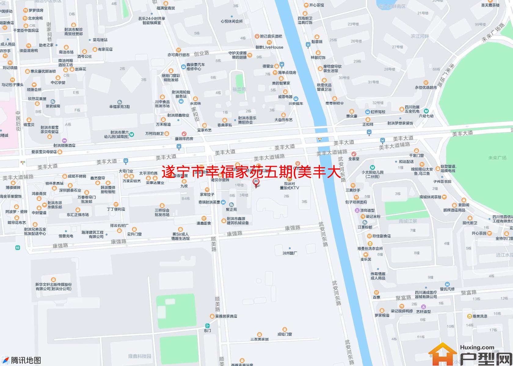 幸福家苑五期(美丰大道400号)小区 - 户型网